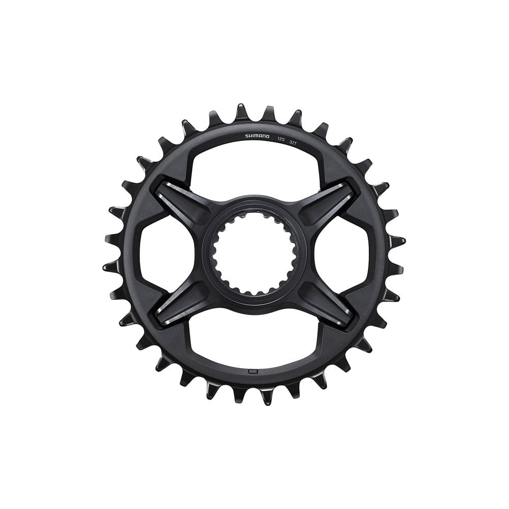 Shimano XT SM-CRM85 Single Chainring M8100/M8130 12 Speed Silver/Black / 28T