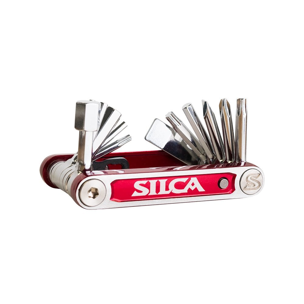 Silca Italian Army Knife - Tredici - Multi-Tool Red