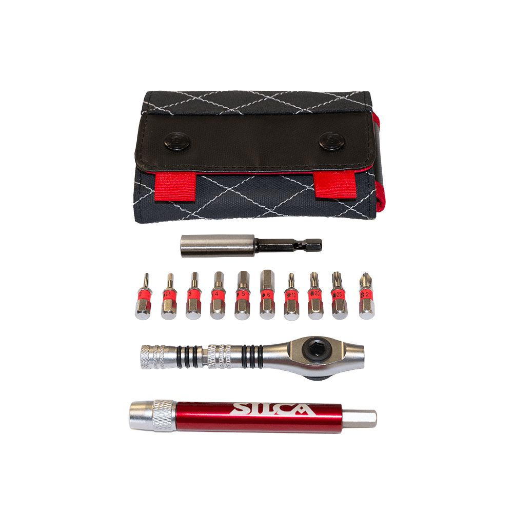 Silca T-Ratchet + Torque Multi-Tool Red
