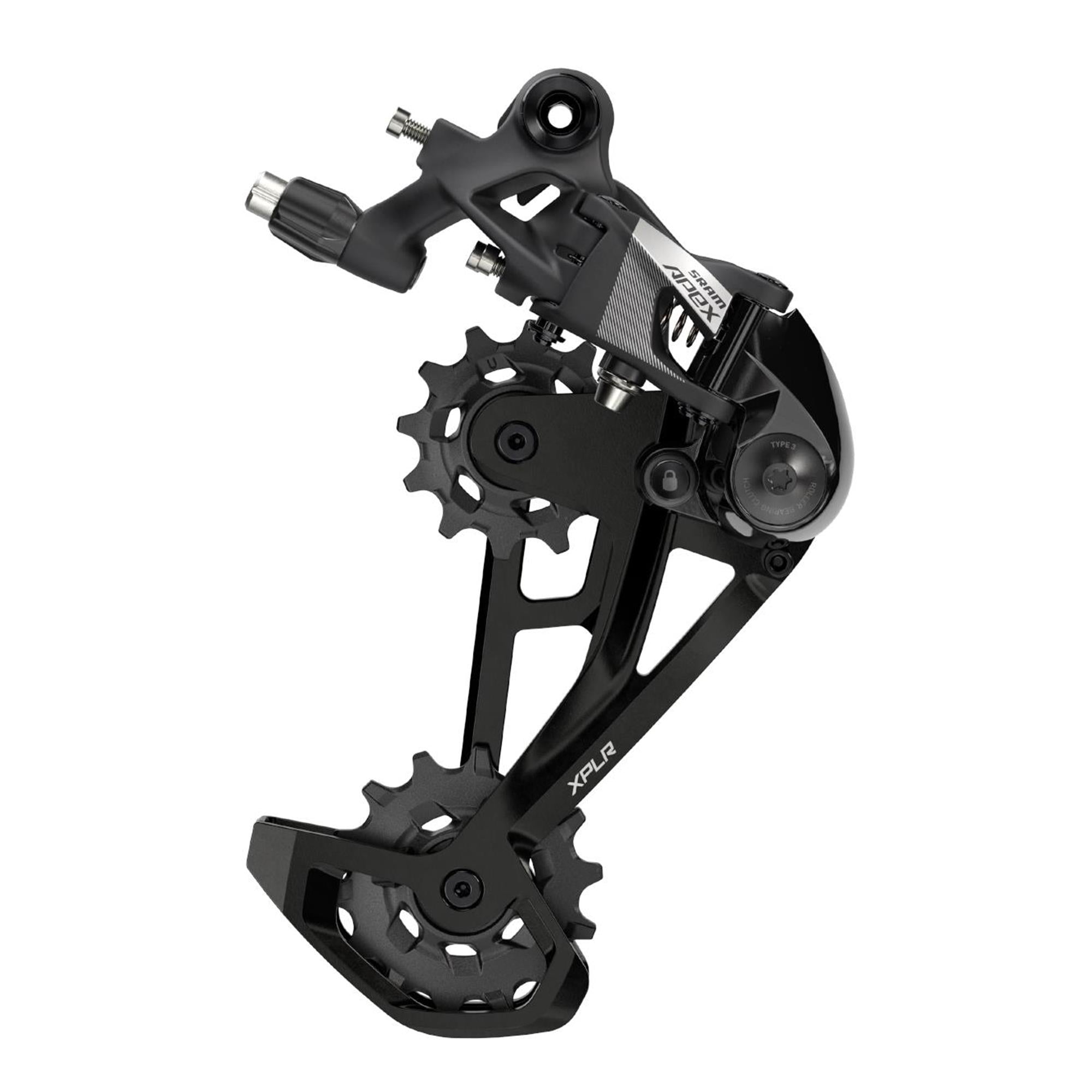 SRAM Apex XPLR Rear 12-Speed Derailleur Black / Max 44T