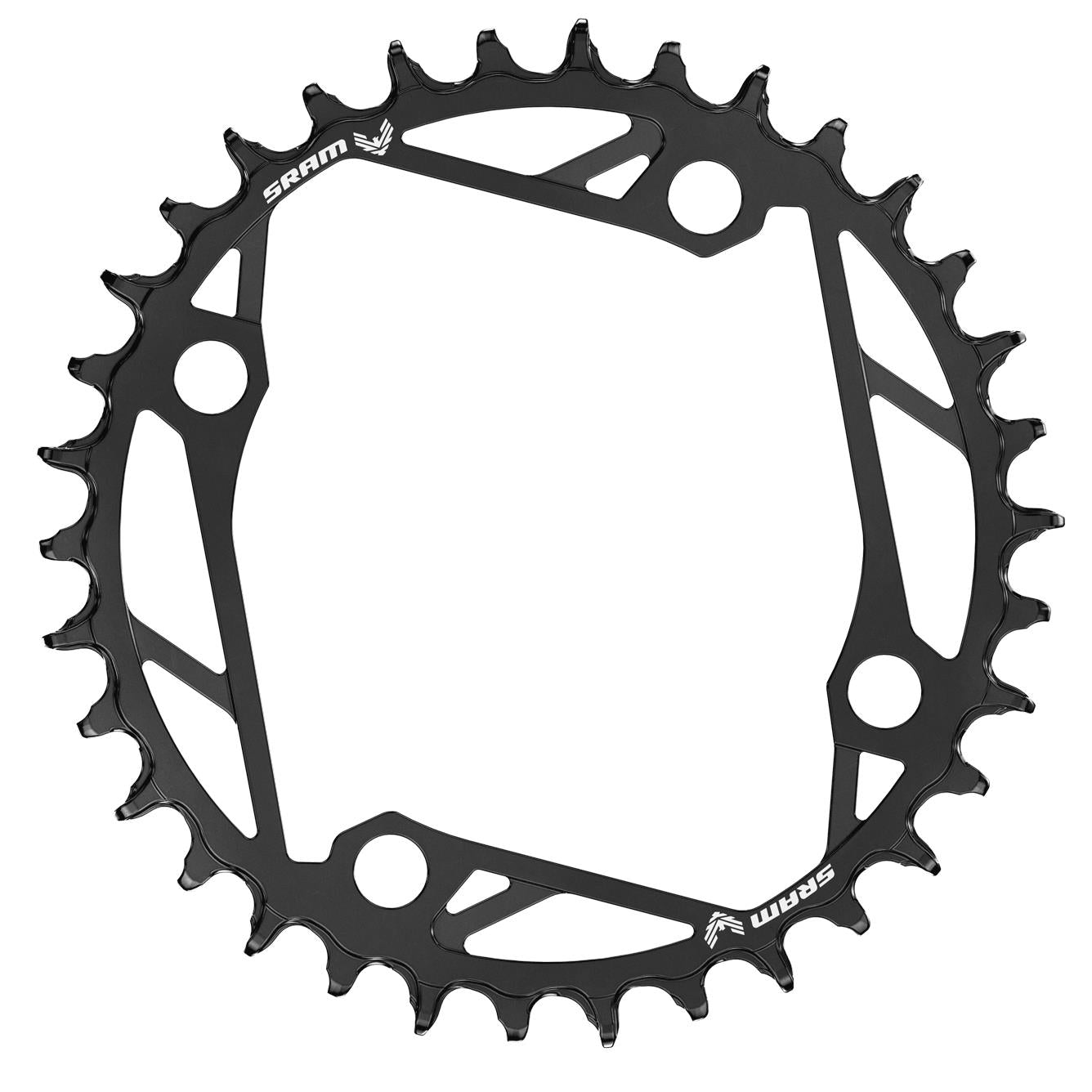 SRAM Eagle T-Type Chainring 104 BCD Steel Black / 34T
