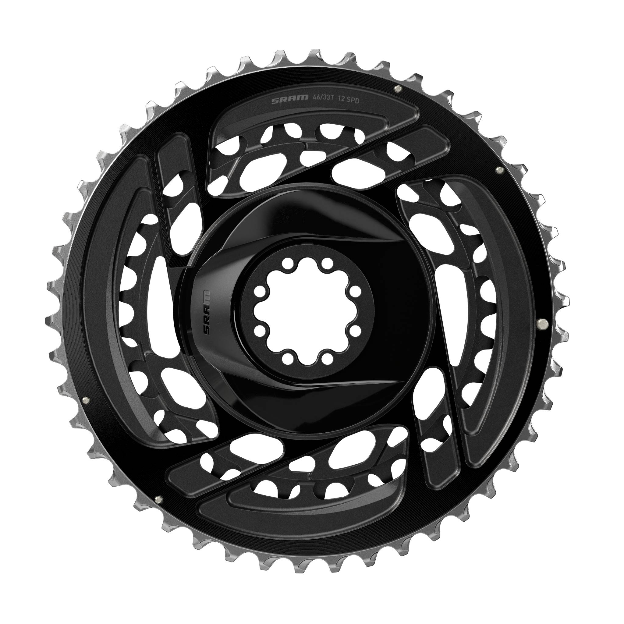 SRAM Force D2 Chainring Kit Black / 46/33T
