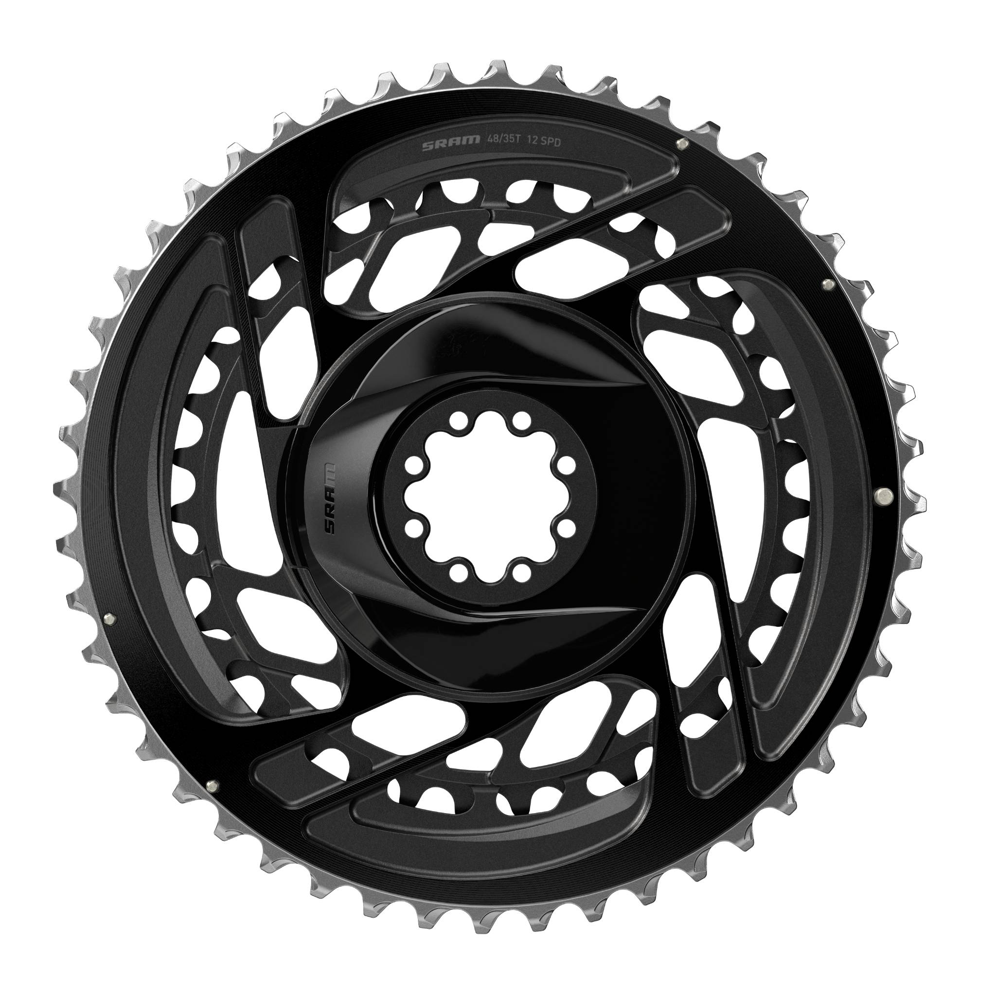 SRAM Force D2 Chainring Kit Black / 48/35T