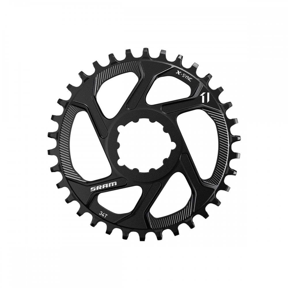 SRAM X-Sync 11-Speed Steel Direct Mount Steel Chainring - 3mm Boost Black / 32T / 3mm Offset Boost