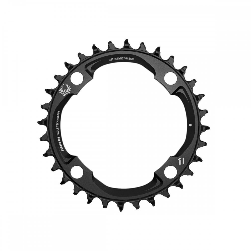 SRAM X-Sync 2 12-Speed Eagle 94 BCD Alloy E-MTB Chainring Black / 32T