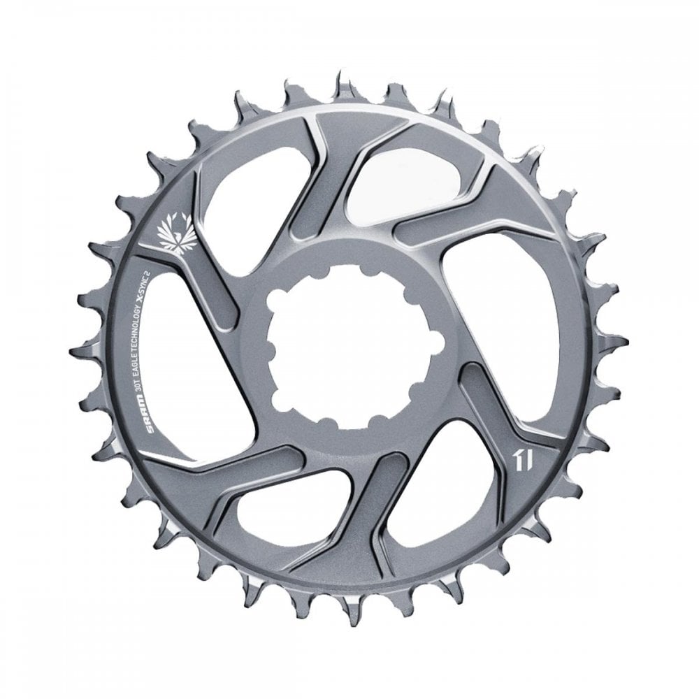 SRAM X-Sync 2 12-Speed Eagle Direct Mount Chainring Polar Grey Polar Grey / 36T / 3mm Offset Boost