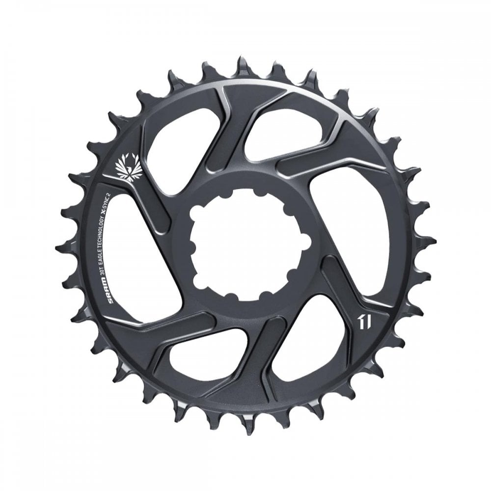 SRAM X-Sync 2 12-Speed Eagle SL Direct Mount Chainring Lunar Grey Lunar Grey / 32T / 3mm Offset Boost