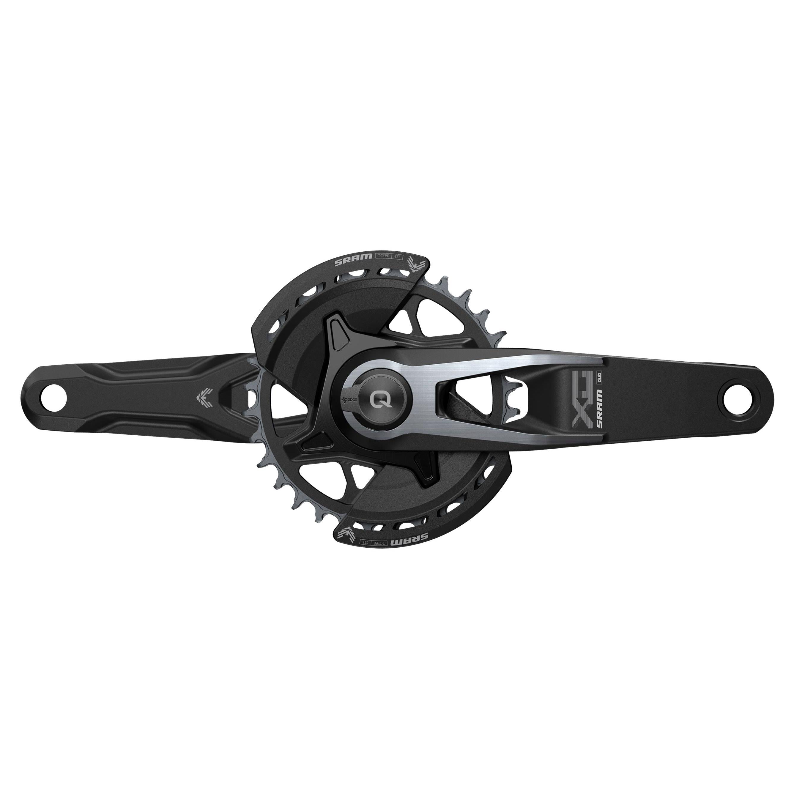 SRAM X0 Eagle Spindle Powermeter Crankset Black / 175mm