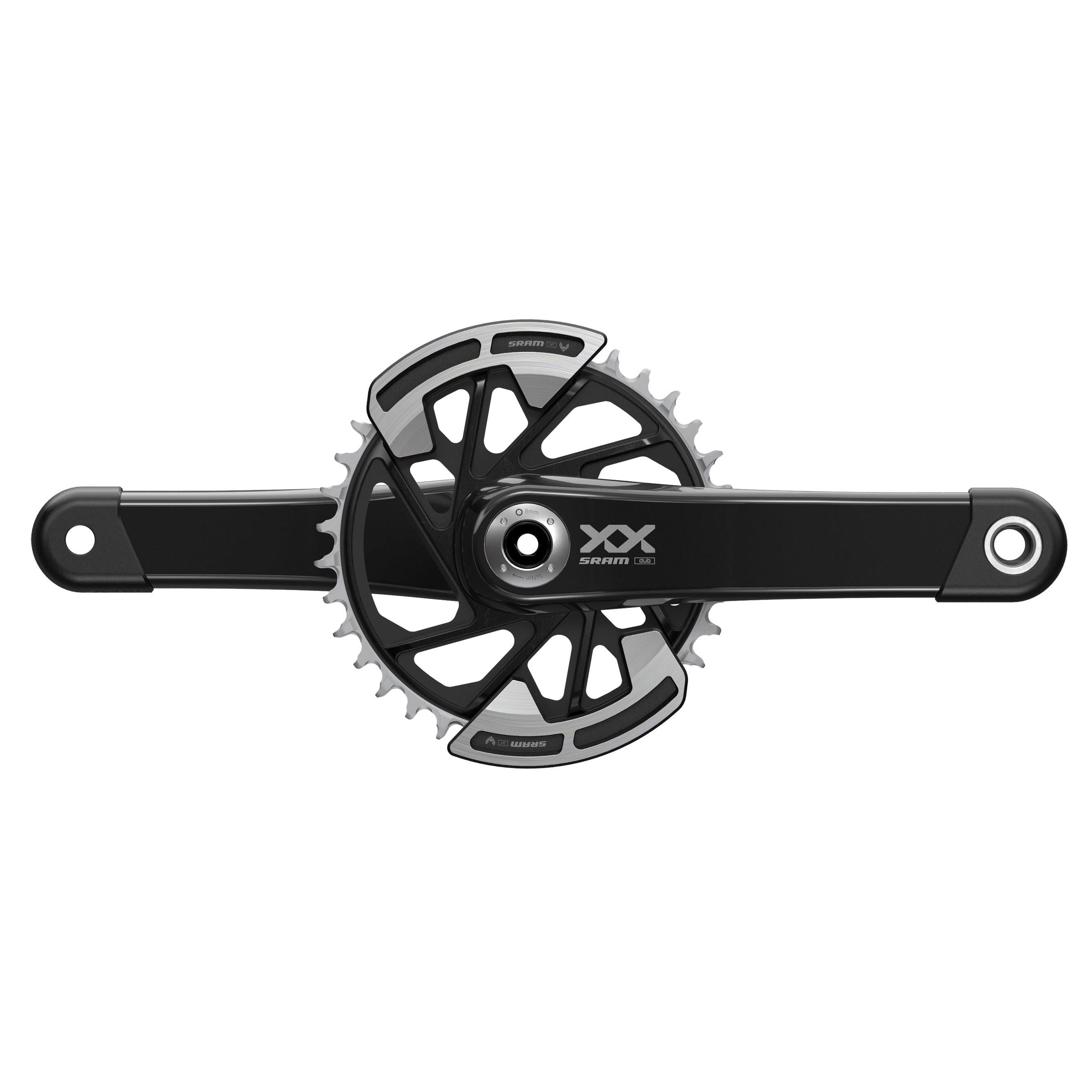 SRAM XX Eagle Crankset T-Type Black / 175mm / 32T