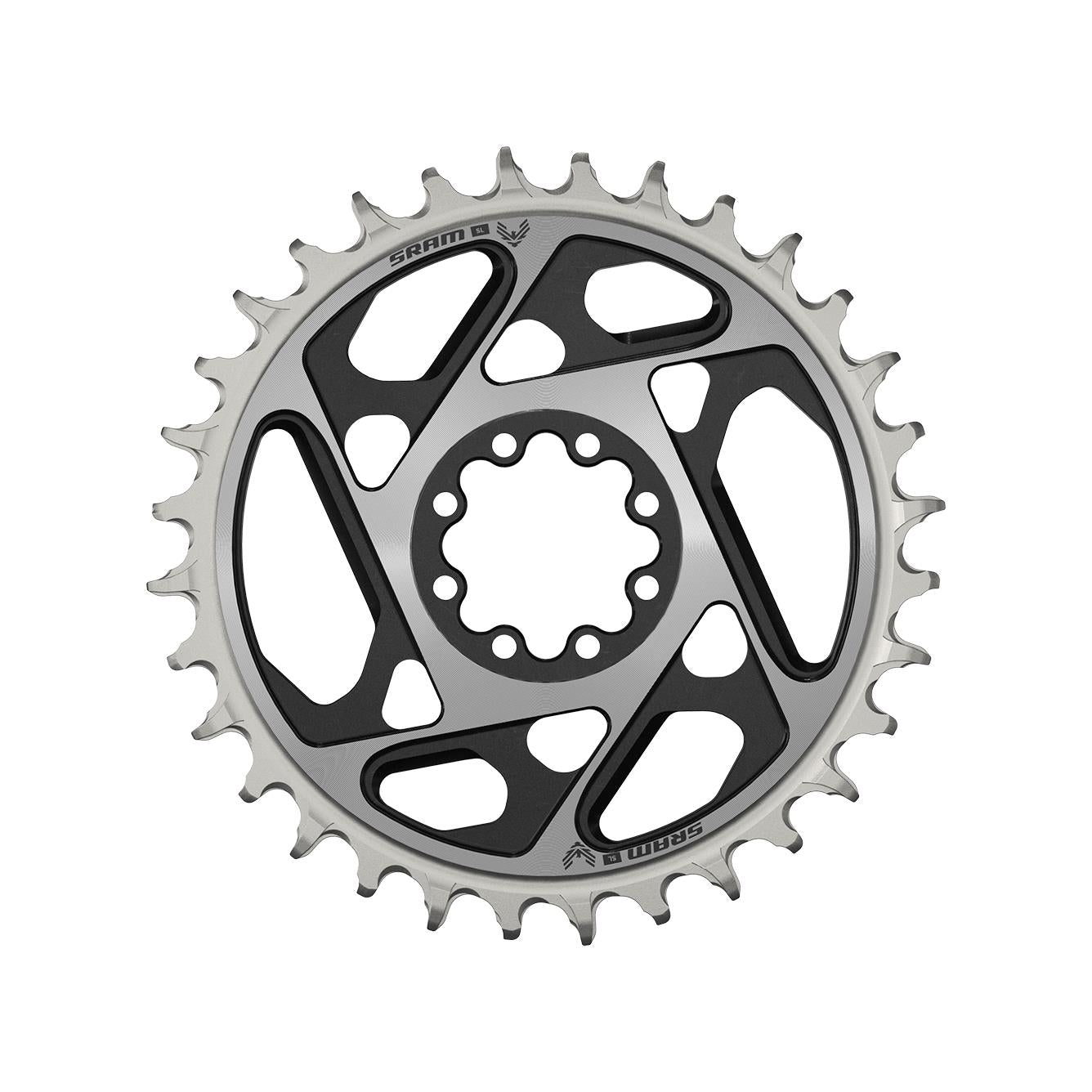 SRAM XXSL Eagle T-Type Chainring Direct Mount 0mm Offset D1 Black / 32T
