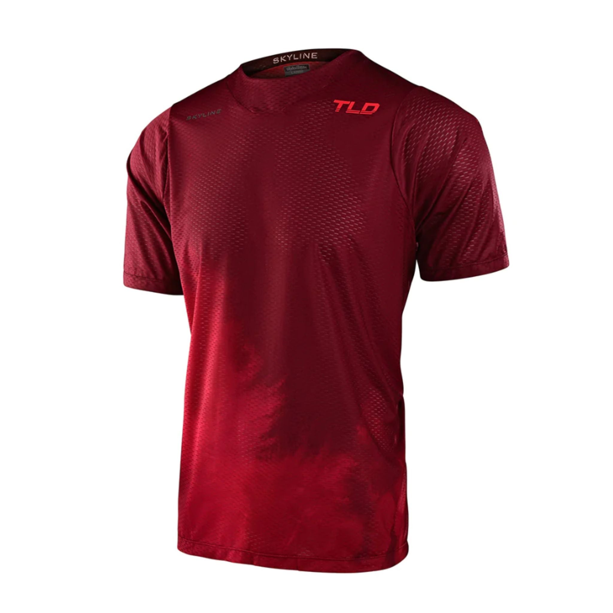 Troy Lee Designs Air SS Jersey Fades - Wine / S