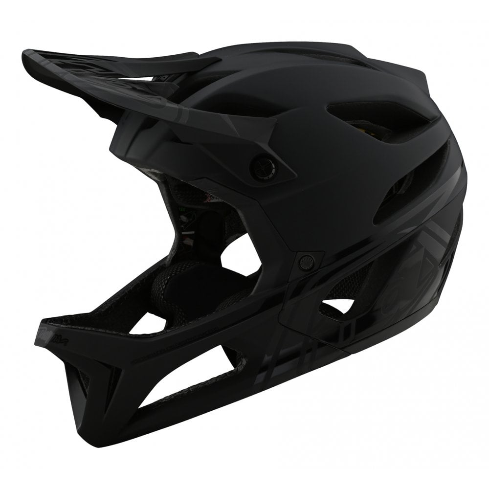 Troy Lee Designs Stage MIPS Helmet Stealth - Midnight / XS/S