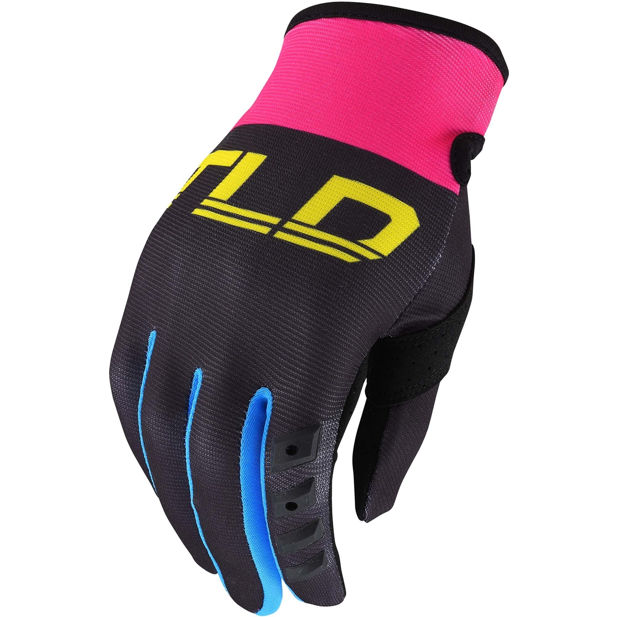 Troy Lee Designs Women's GP Gloves Black/Yellow / S