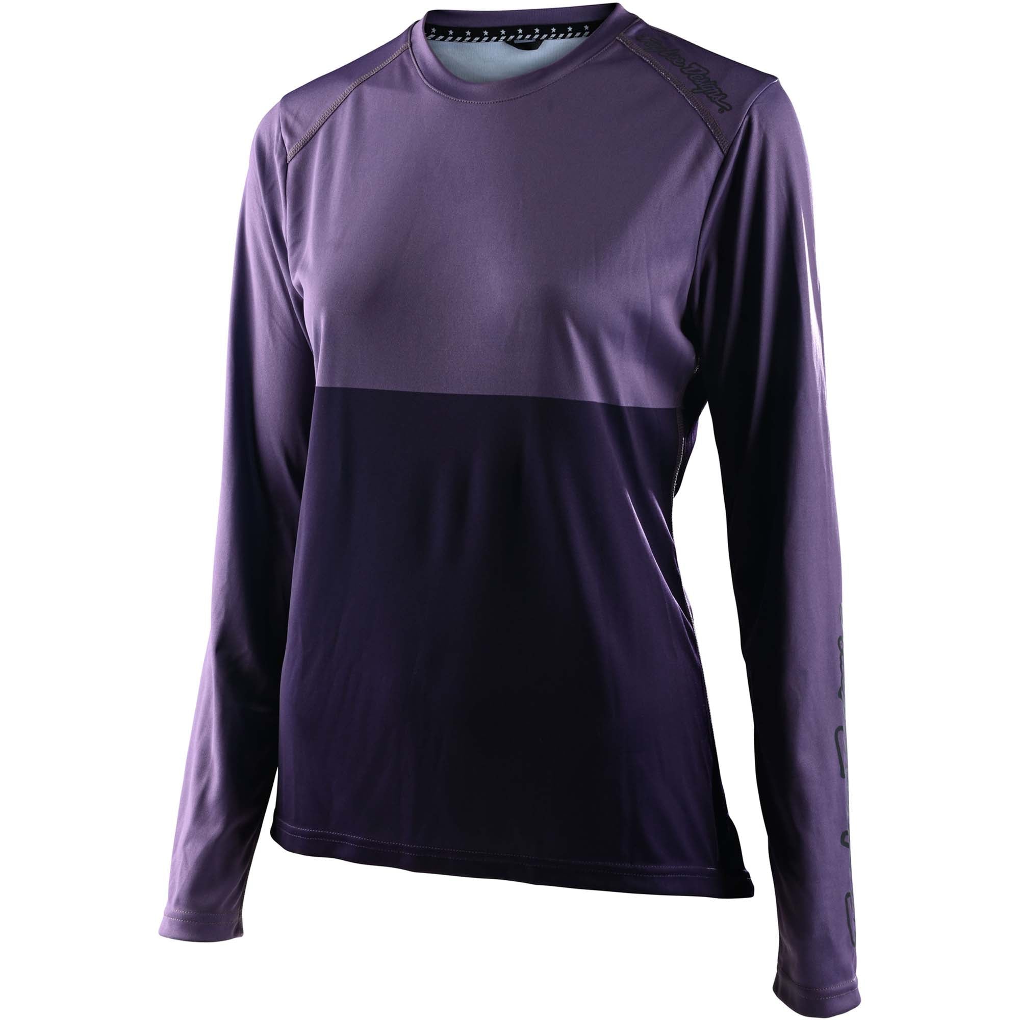 Troy Lee Designs Women's Lilium LS Jersey Block - Orchid/Purple / S