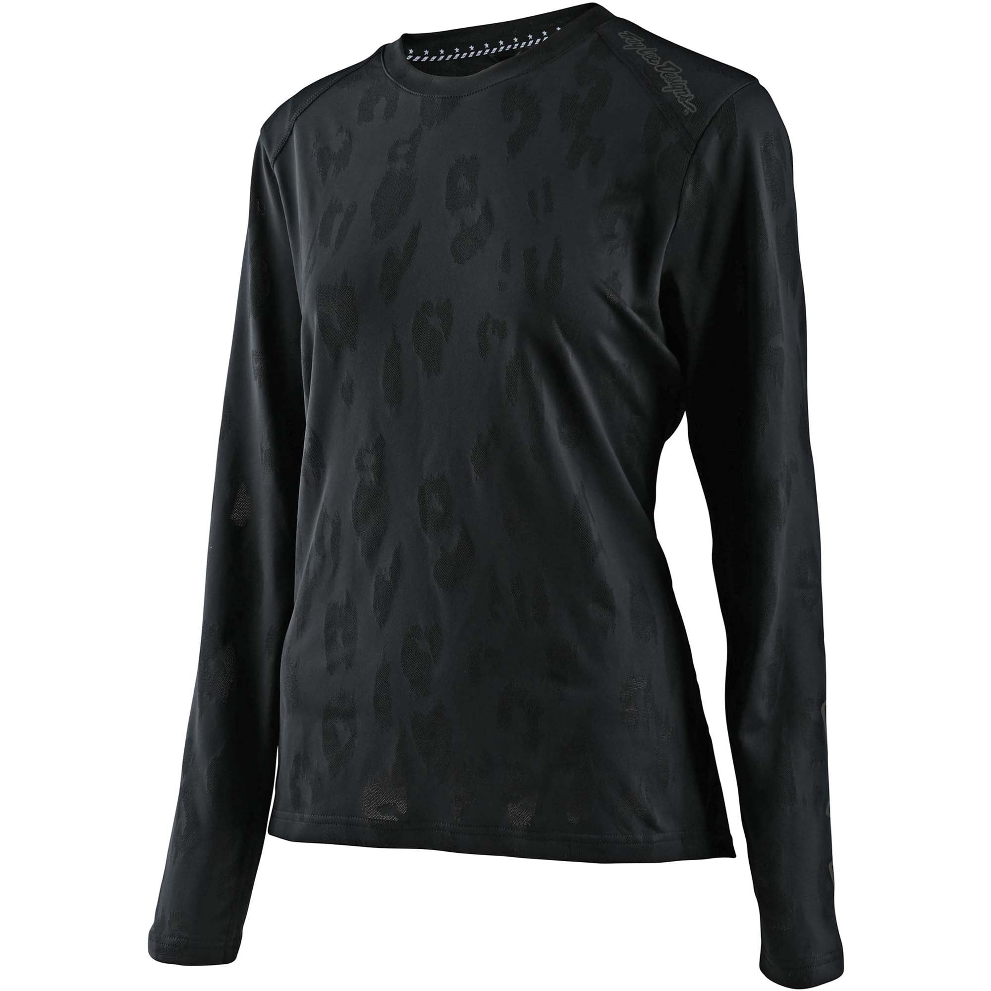 Troy Lee Designs Women's Lilium LS Jersey Jacquard - Black / L