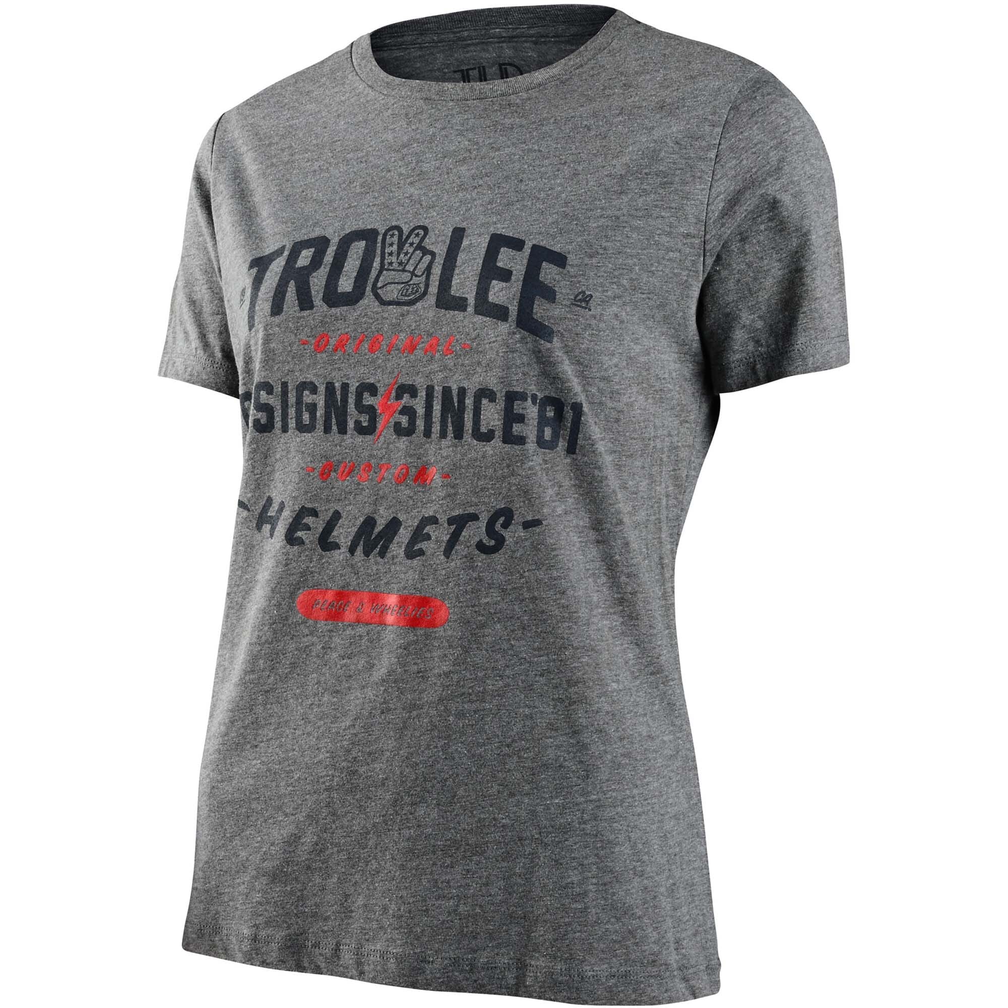 Troy Lee Designs Women's Roll Out Short Sleeve T-Shirt Deep Heather / S