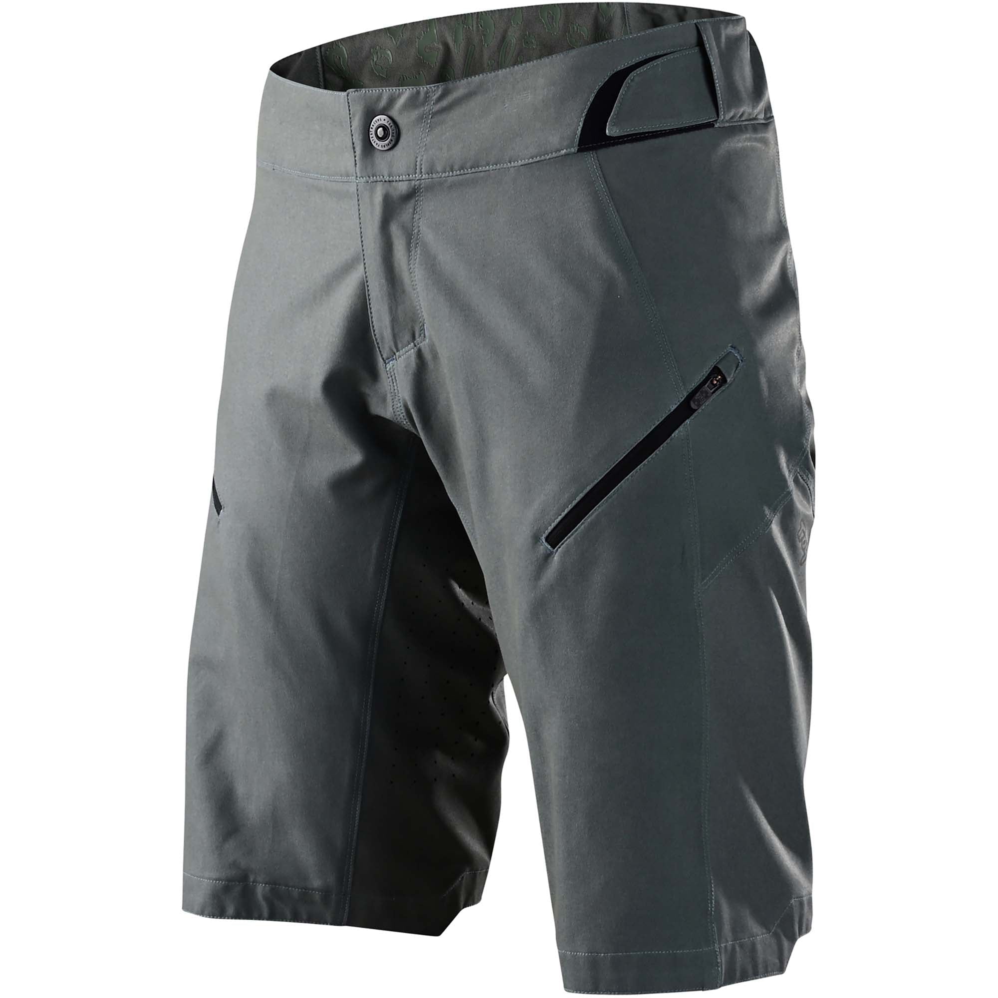 Troy Lee Designs Womens Lilium Short Shell Solid - Steel Green / XS