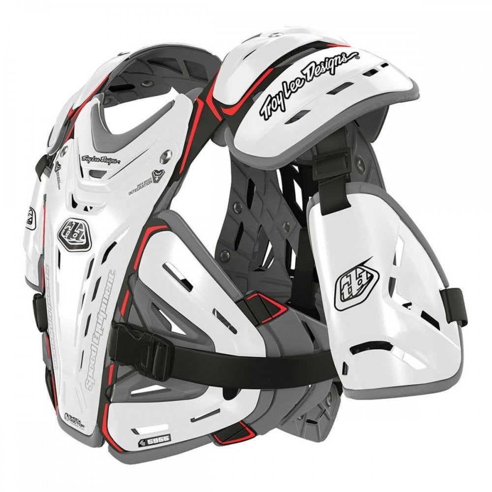 Troy Lee Youth Chest Protector BG5955 White
