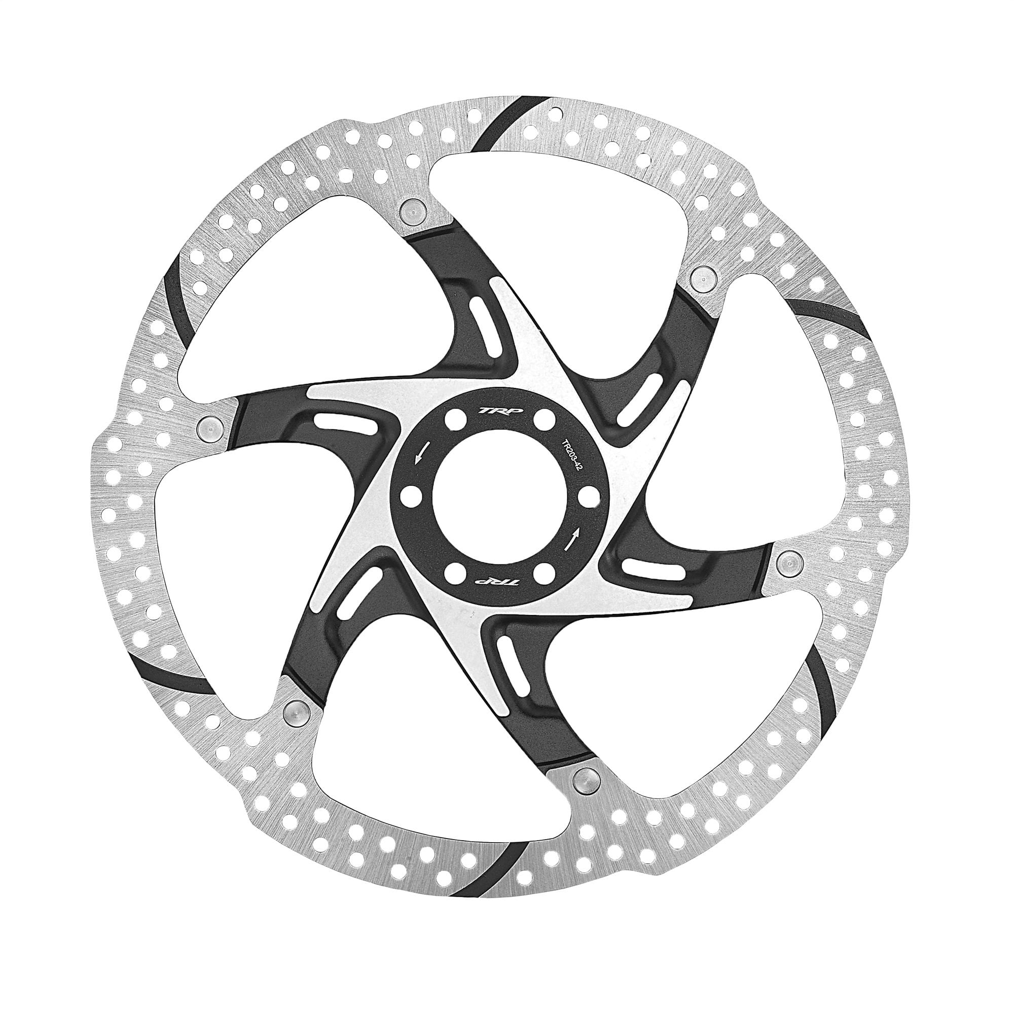 TRP-33 2 Piece Slotted Disc Brake Rotor 160mm