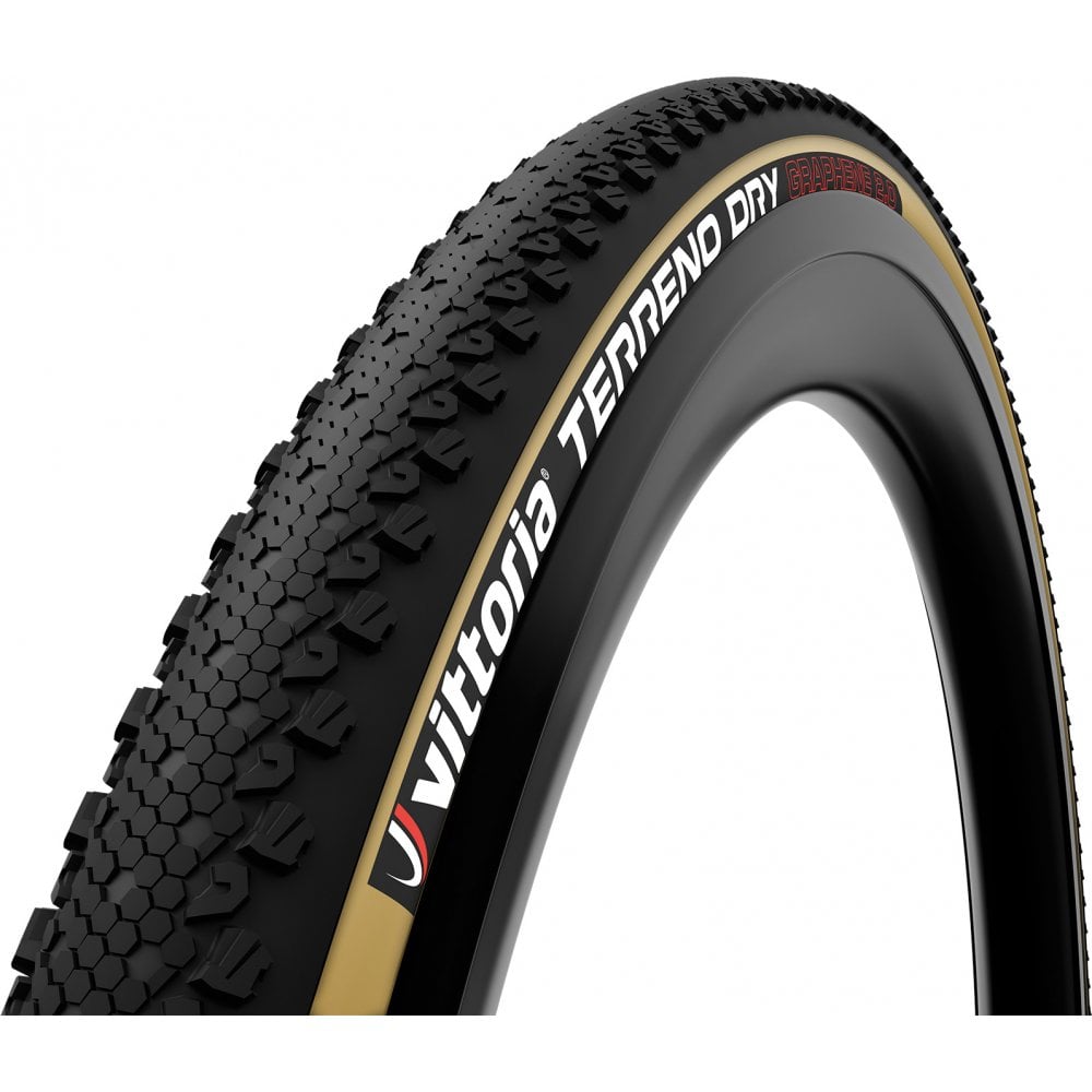 Vittoria Terreno Dry G2.0 Gravel Tyre Black / Tan / 700 x 40c / Foldable UST