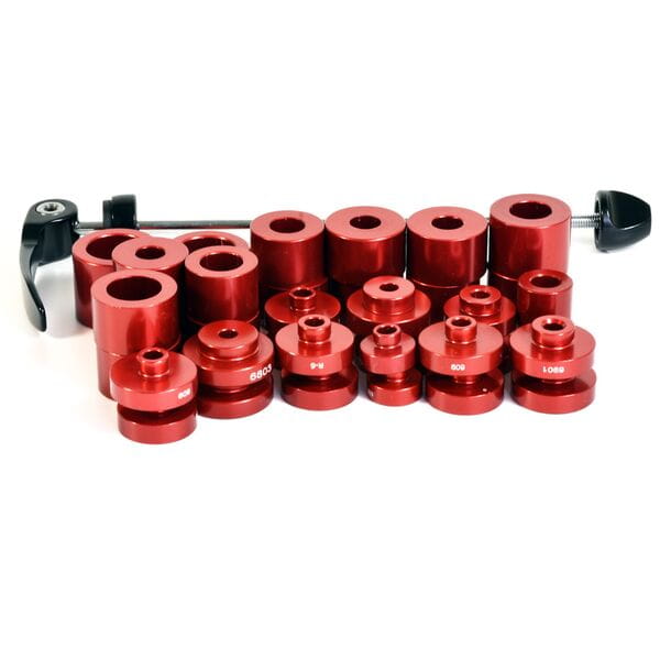 Wheels Manufacturing Hub Bearing Press Pro Kit Red / One Size