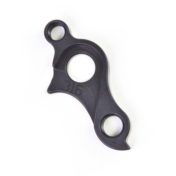Wheels Manufacturing Replaceable Derailleur Hanger / Dropout 316 Black / One Size