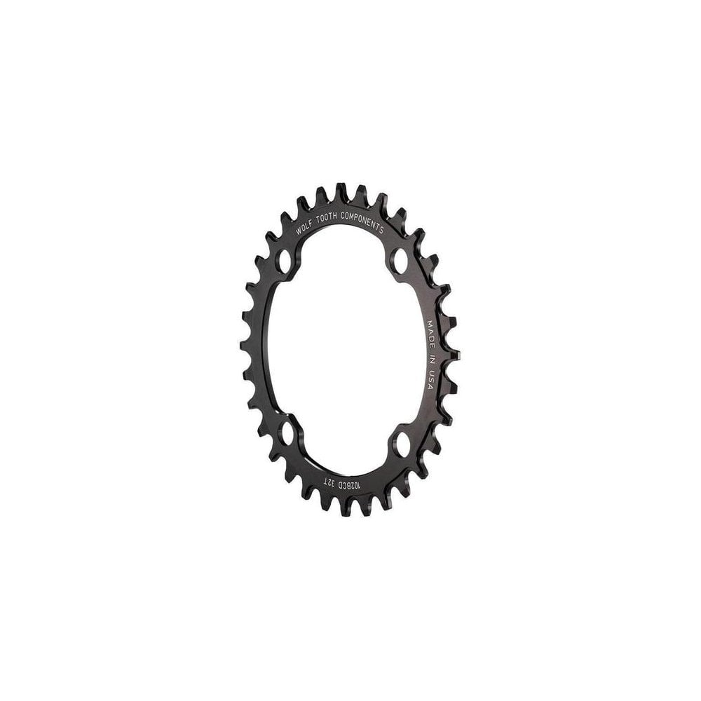 Wolf Tooth 102 BCD Chainring Black / 32t