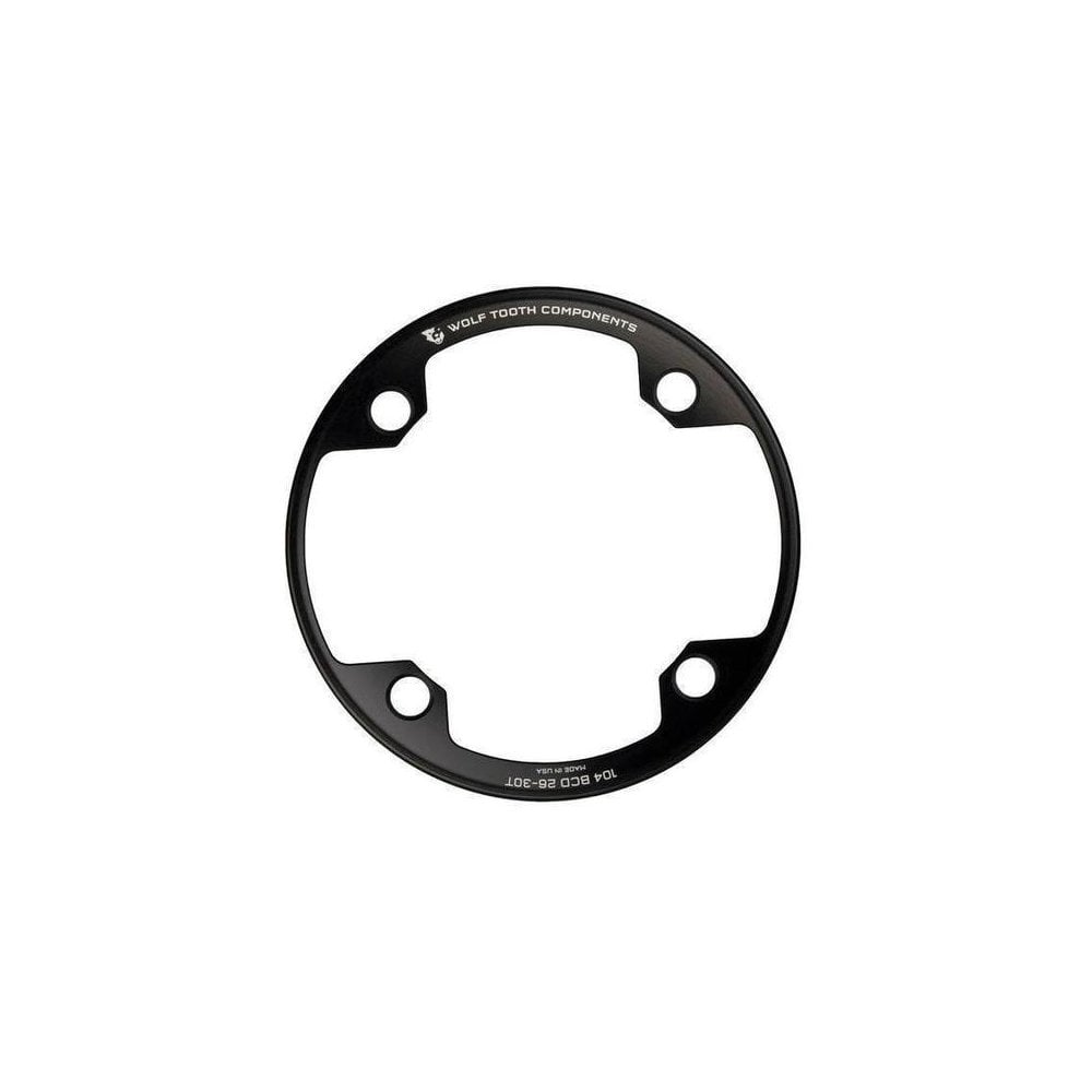 Wolf Tooth 104 BCD Bash Ring Black / 32-34T