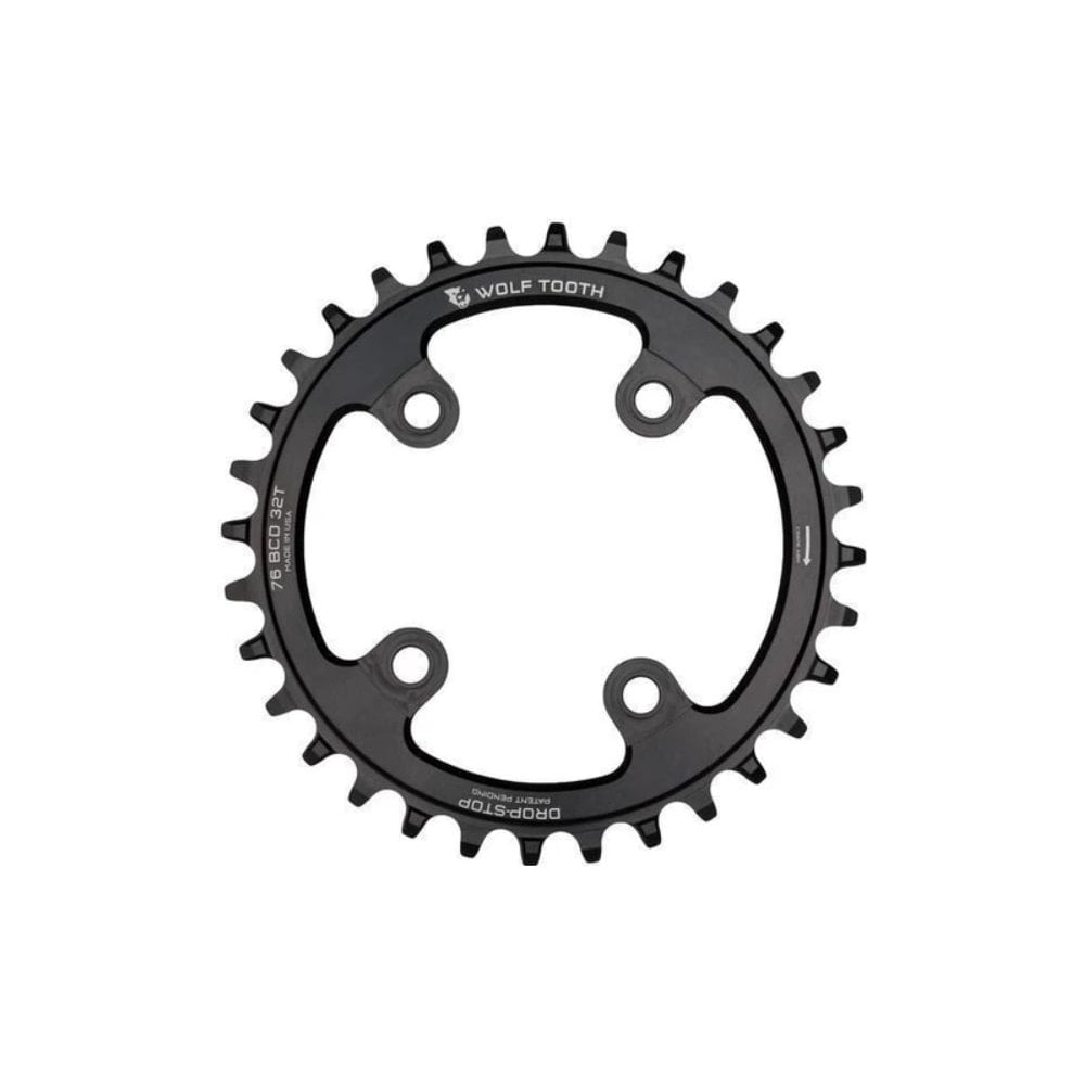 Wolf Tooth 76 BCD Chainrings Black / 32t