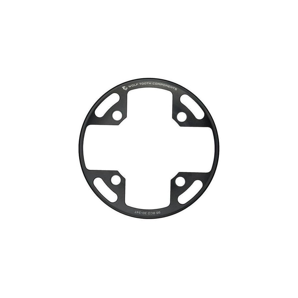 Wolf Tooth 96 BCD Bash Ring Black / 96BCD