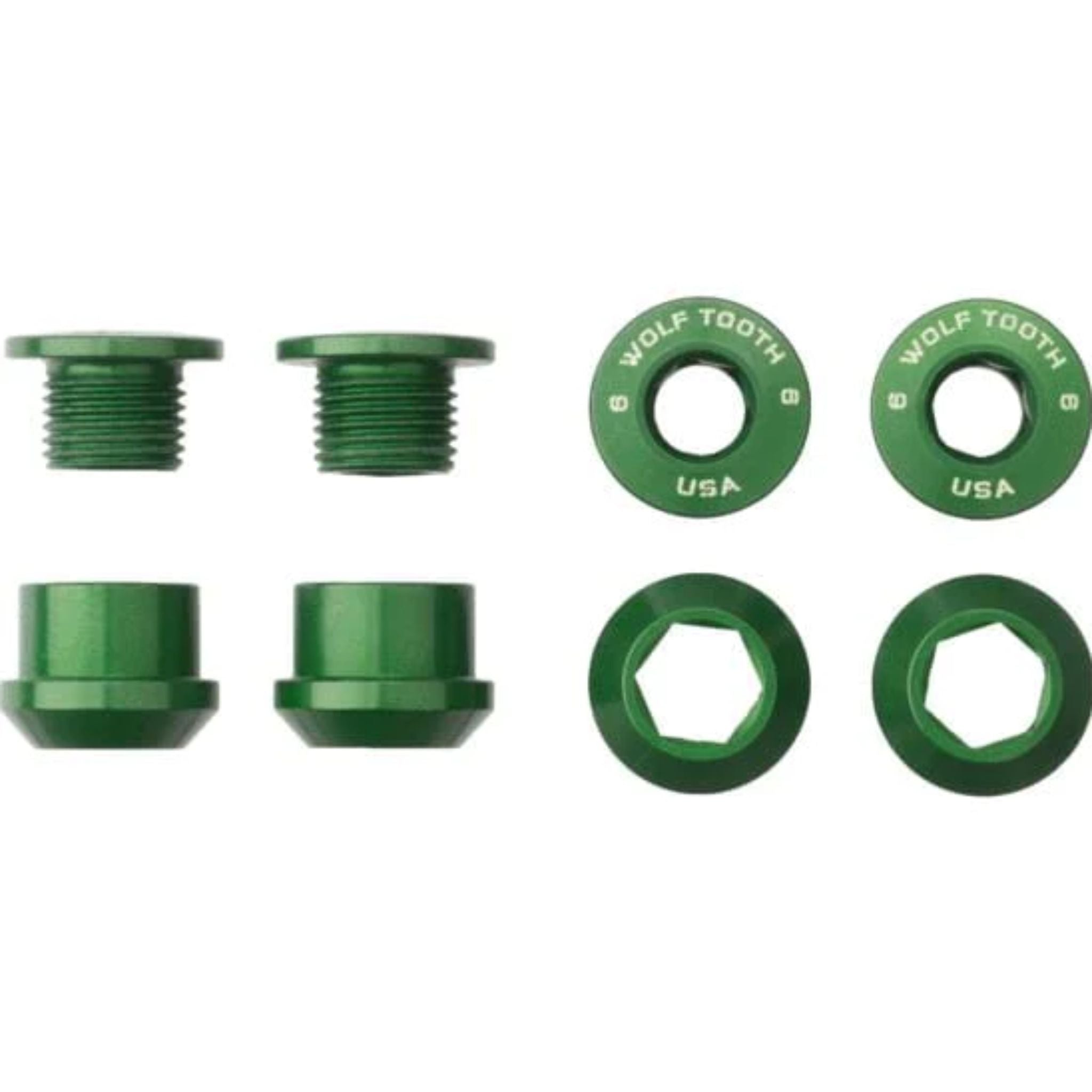 Wolf Tooth Chainring Bolts for 1x Set of 4