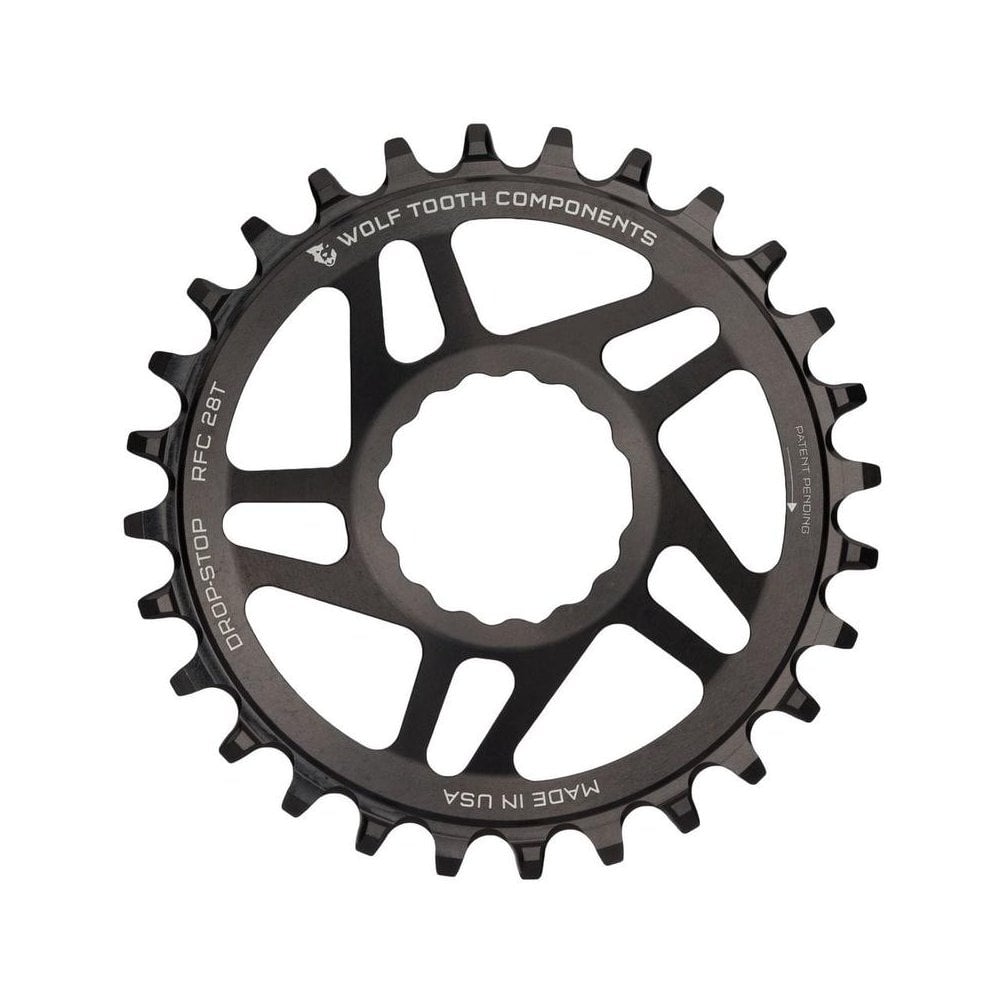 Wolf Tooth Direct Mount Chainrings for Race Face Cinch Black / 28t