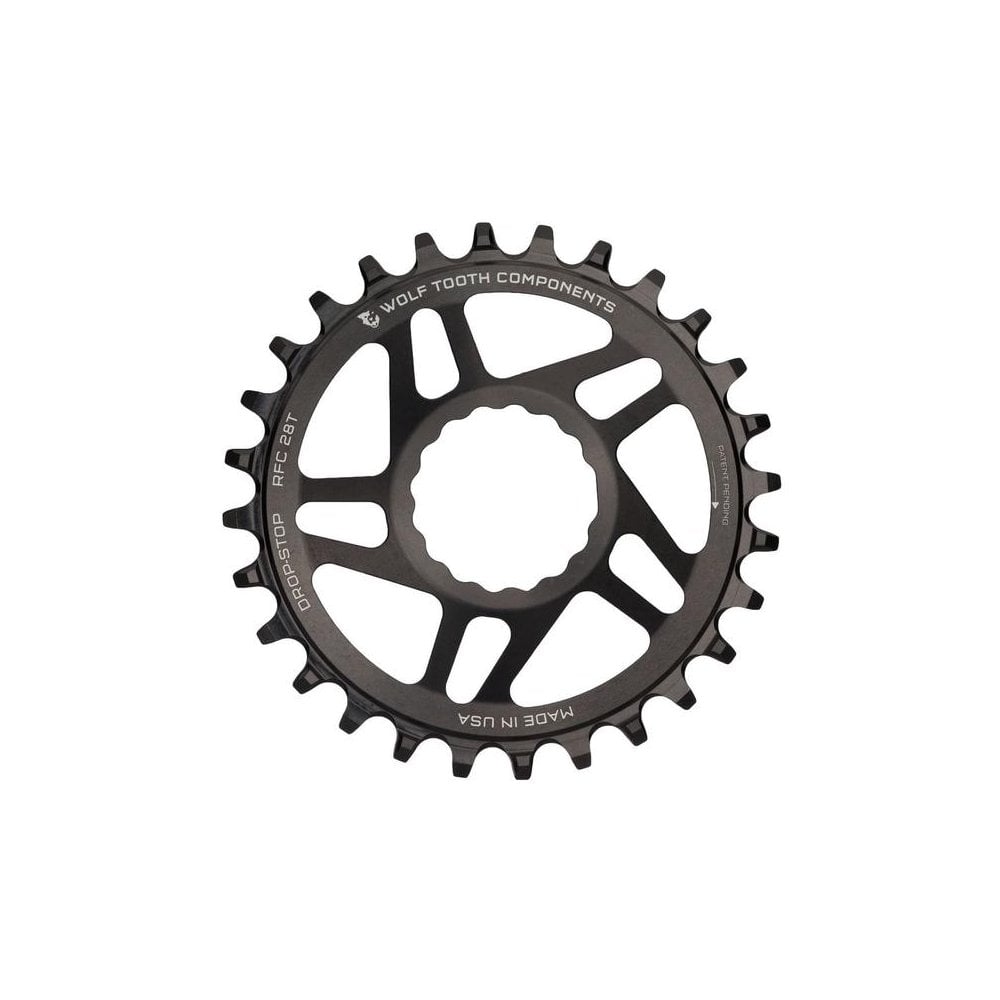 Wolf Tooth Direct Mount Chainrings for Race Face Cinch Shimano 12spd Hyperglide Chain Black / 30t Boost Shimano 12 spd