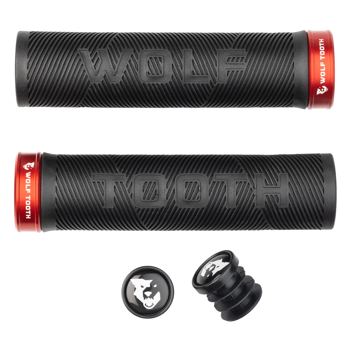 Wolf Tooth Echo Lock-On Grip Red