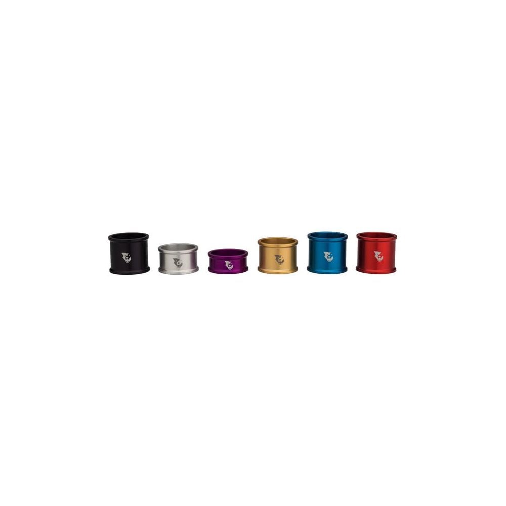 Wolf Tooth Precision Headset Spacers 5 Pack Red / 3mm