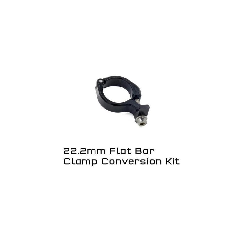Wolf Tooth Remote Clamp Conversion Kit Black / 22.2mm Flat Bar