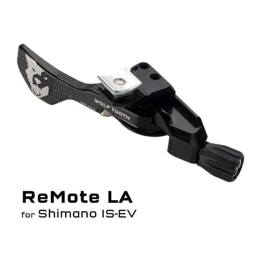 Wolf Tooth Remote Light Action Lever Black / Shimano IS-EV