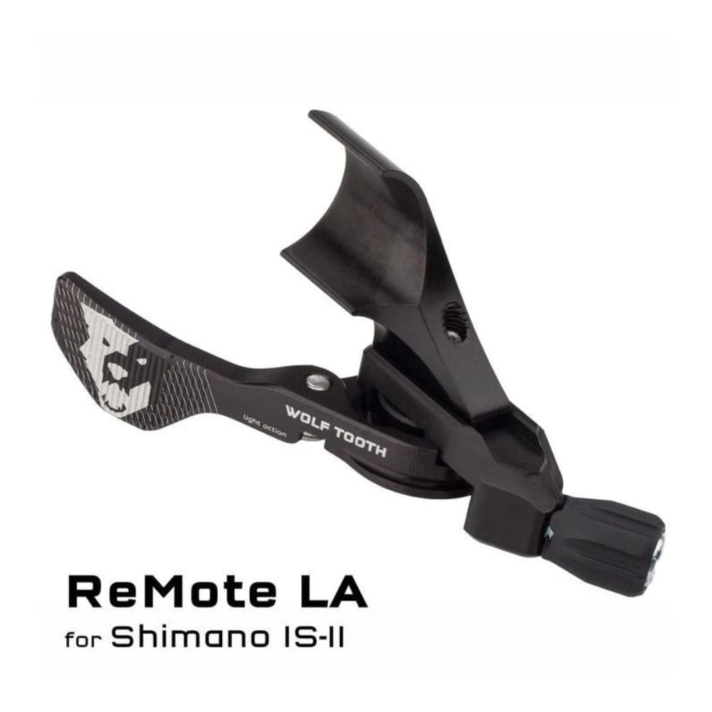 Wolf Tooth Remote Light Action Lever Black / Shimano IS-II