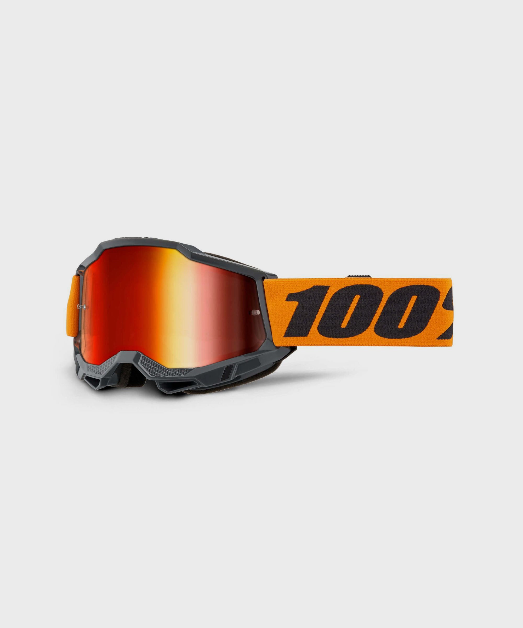 100% Accuri 2 Goggles Orange / Mirror Red Lens