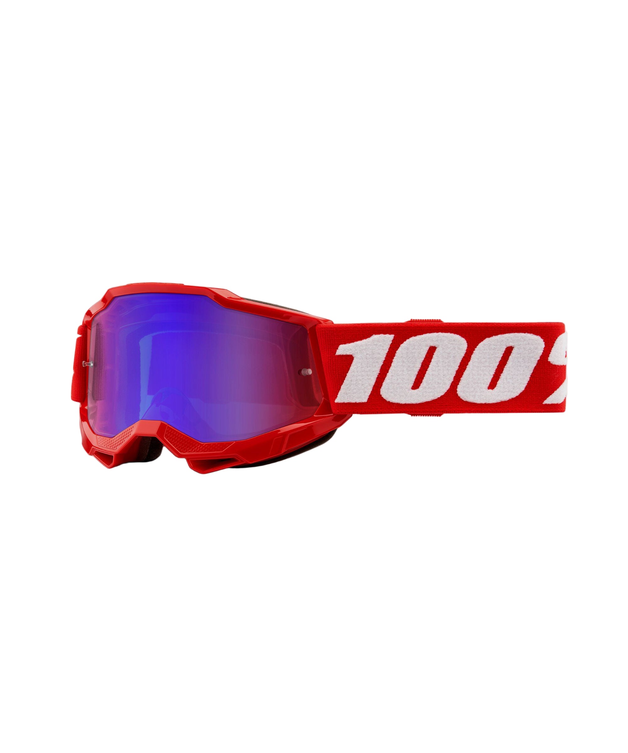 100% Accuri 2 Junior Goggles Red / Mirror Red Lens