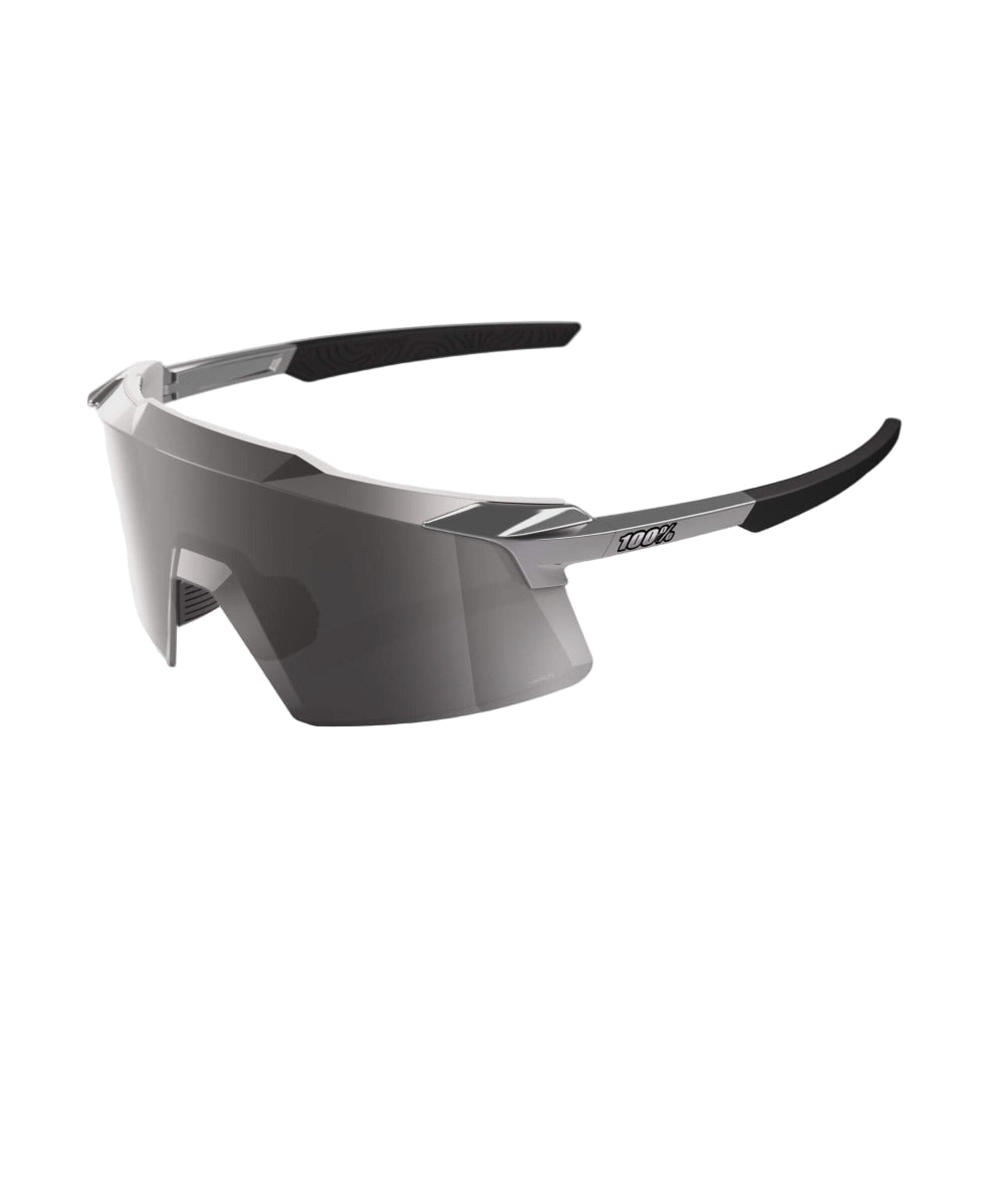 100% Aerocraft Glasses Gloss Chrome / HiPER Silver Chrome Lens