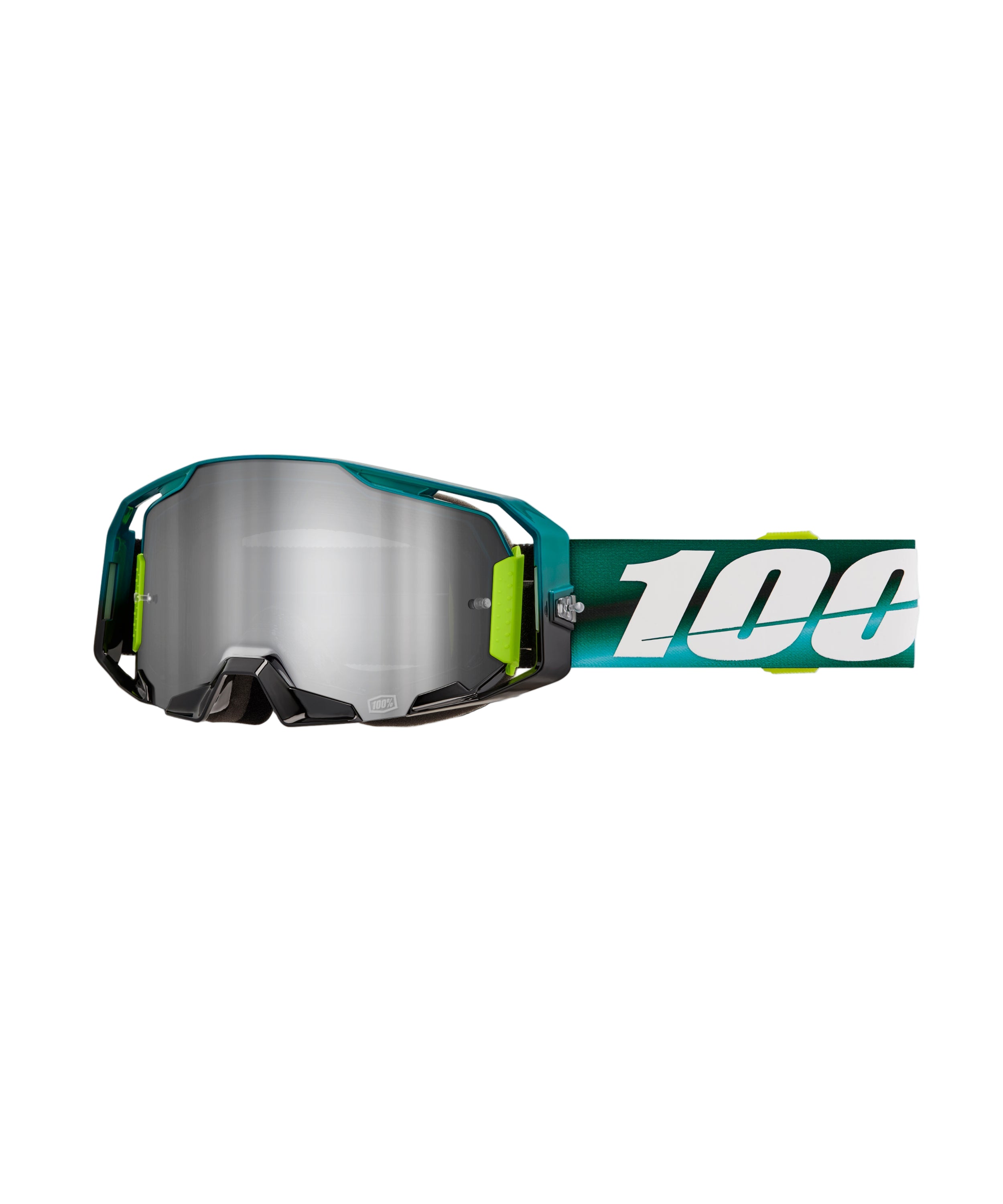100% ARmatic Goggles Polarity / Mirror Blue Lens