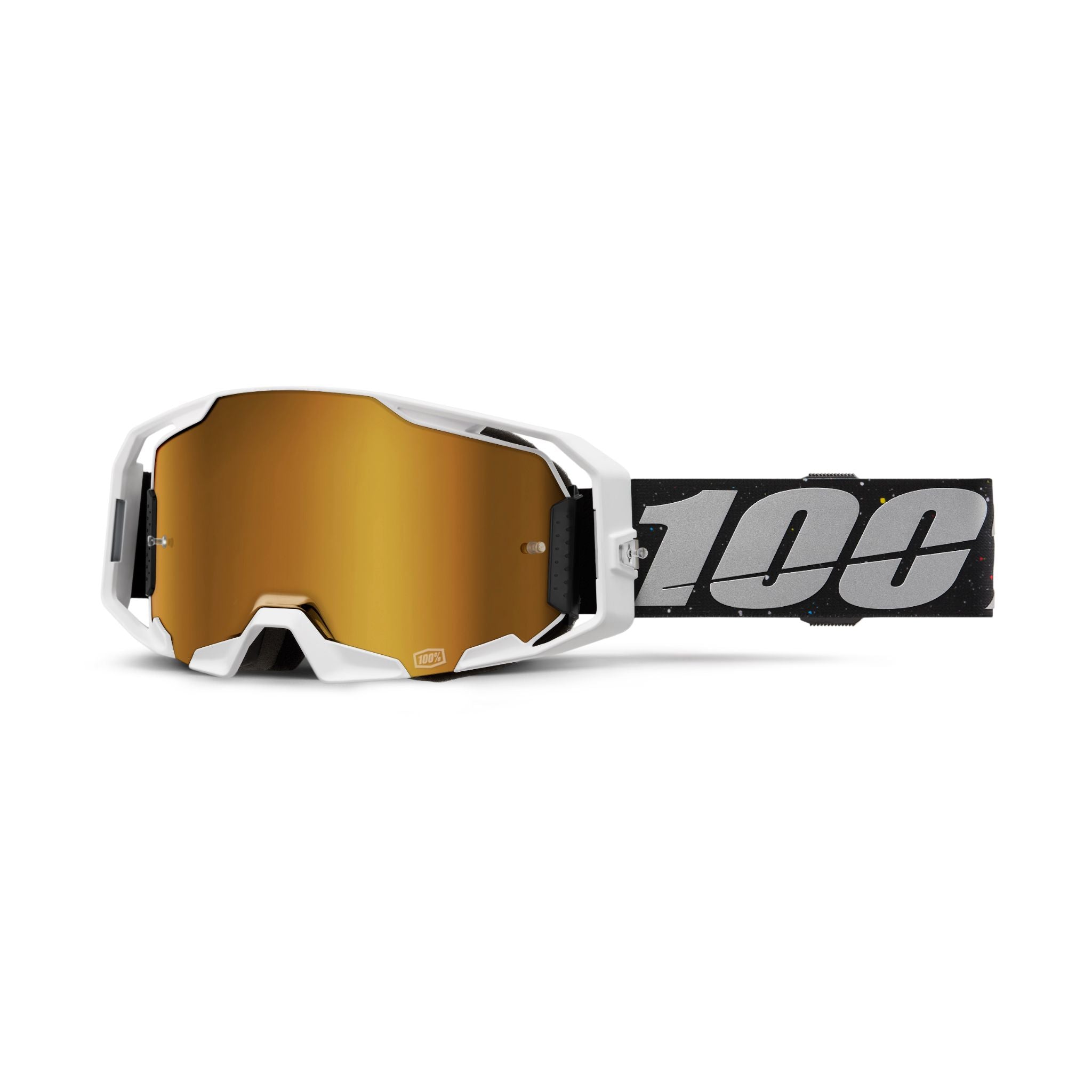 100% ARmatic Goggles RapidRacer / Mirror True Gold Lens