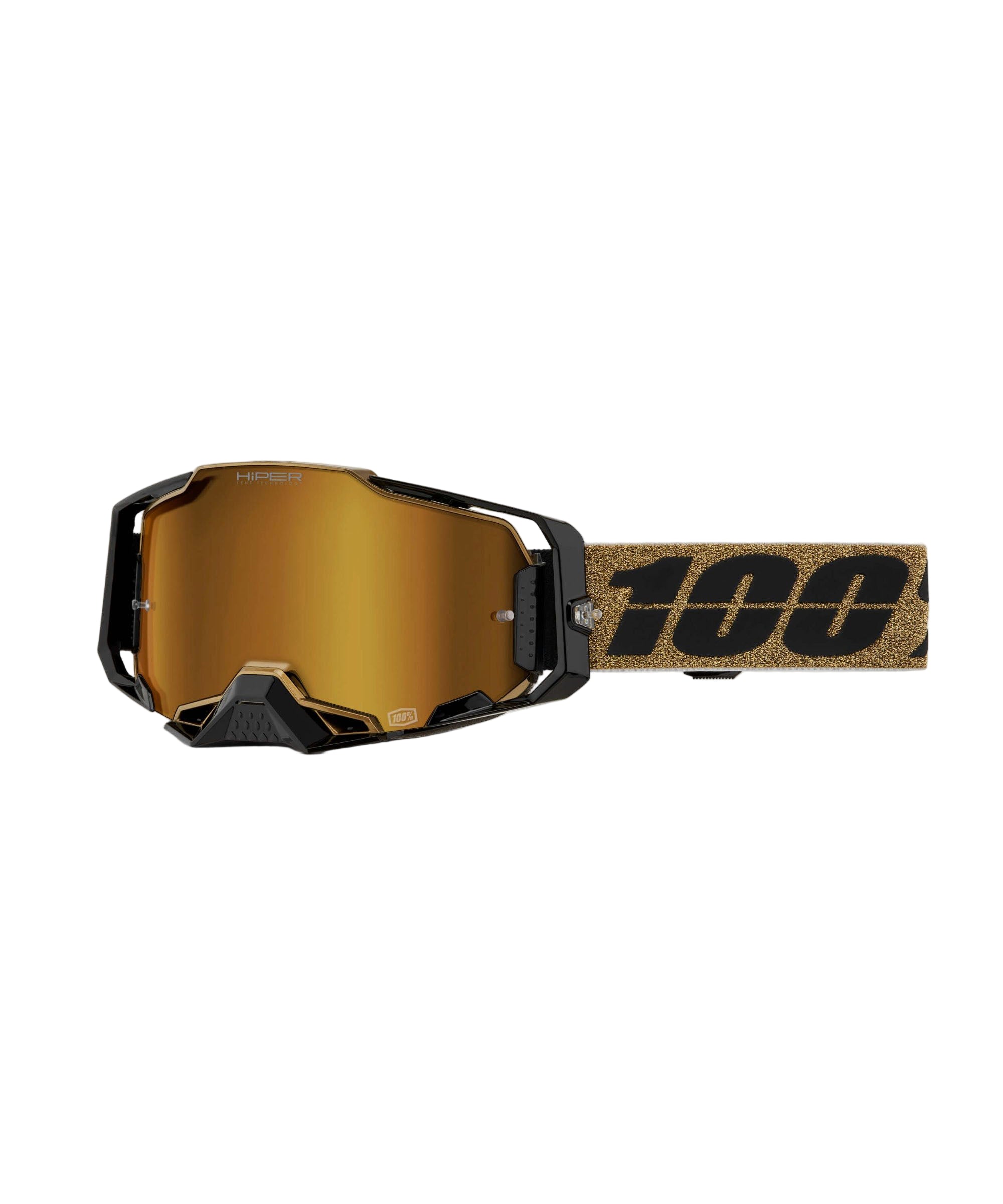 100% Armega Hiper Goggles Glory / Mirror Red Lens