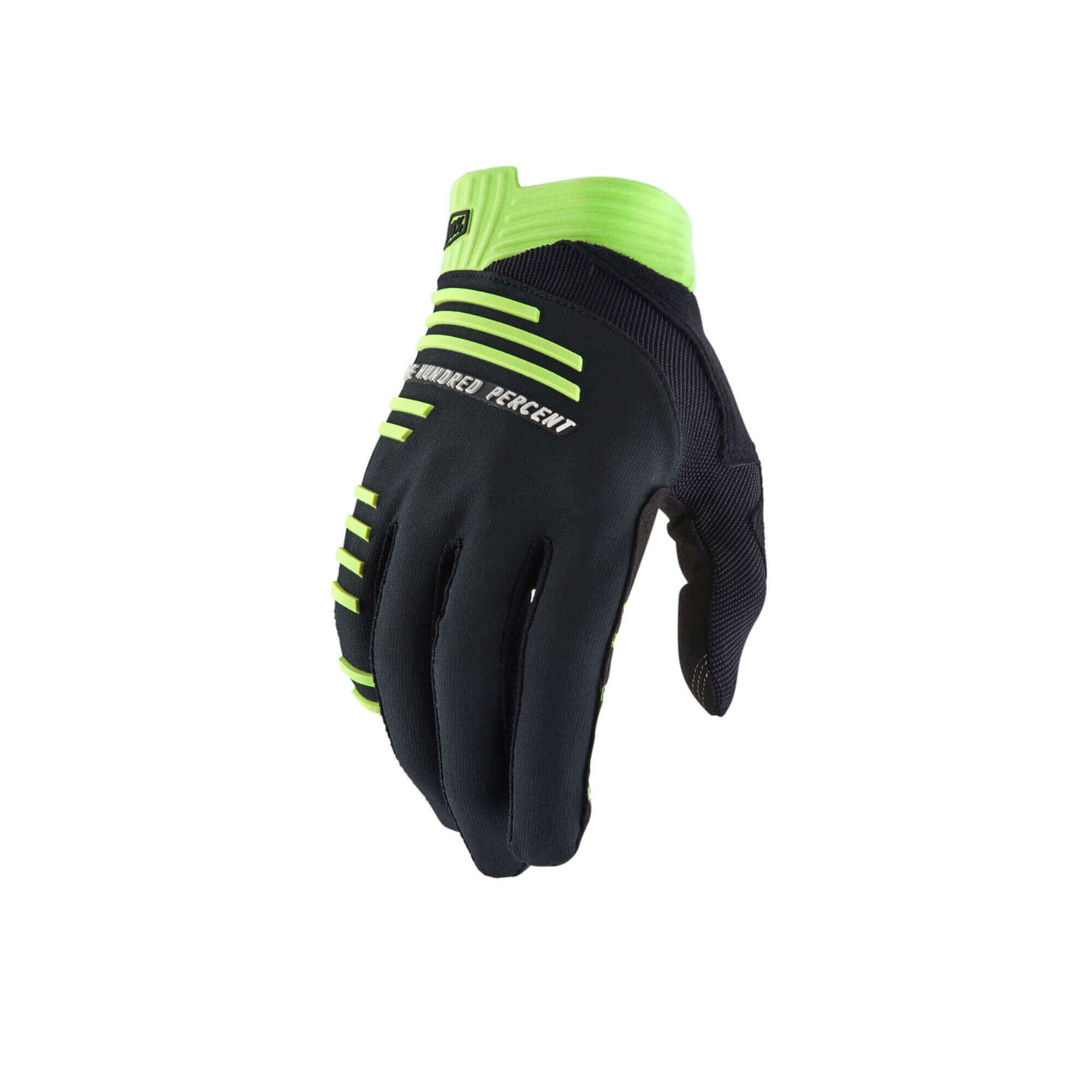 100% R-Core Gloves Black/Lime / S