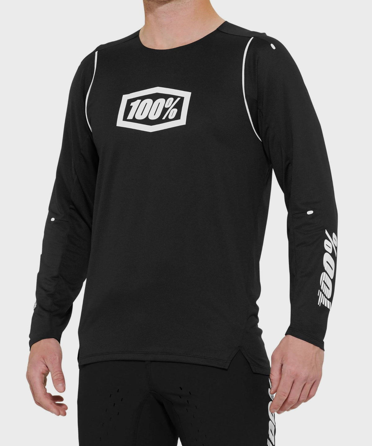 100% R-Core X Long Sleeve Jersey Black / S