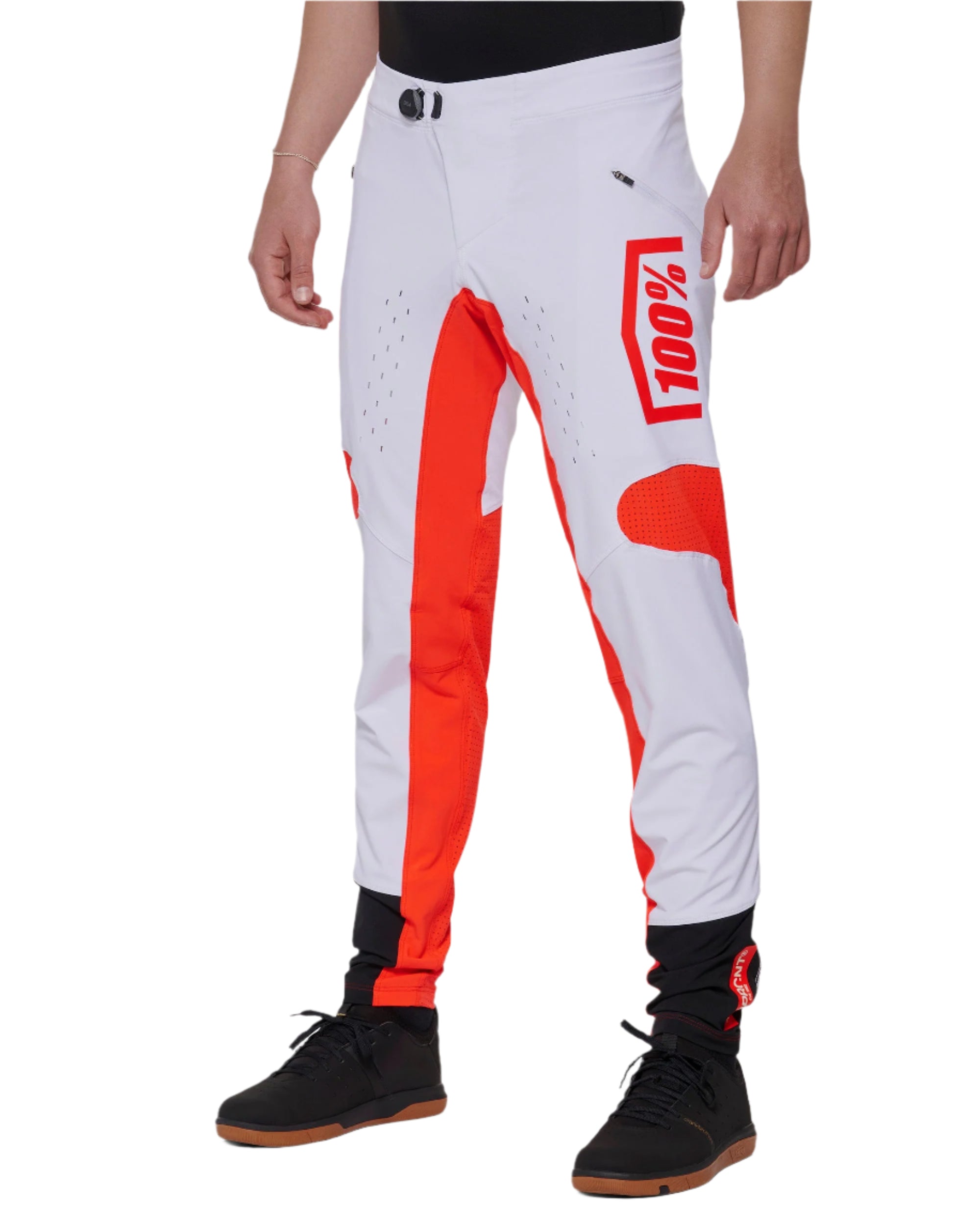100% R-Core X Pants White/Red / 30