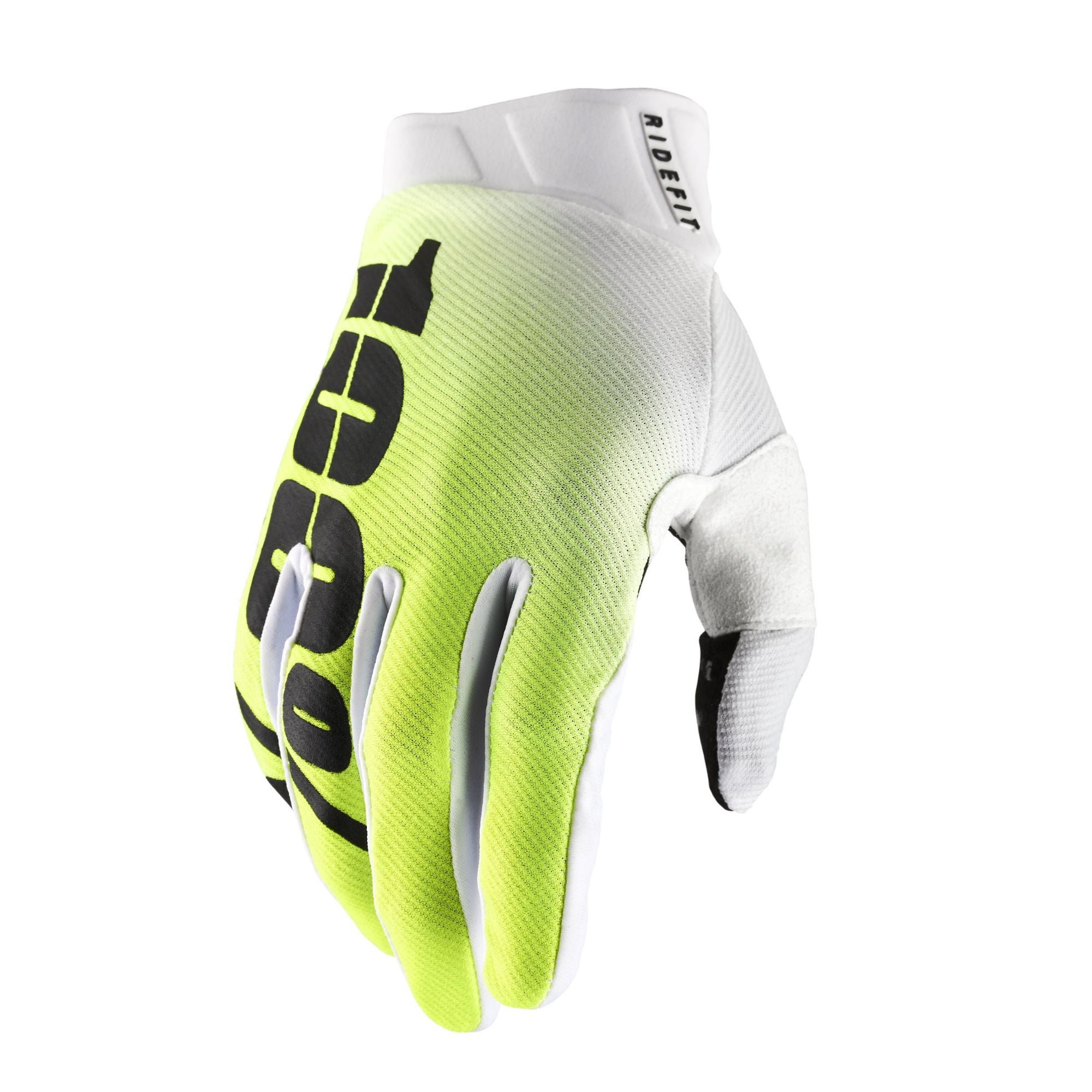 100% Ridefit Gloves Korp Yellow / S
