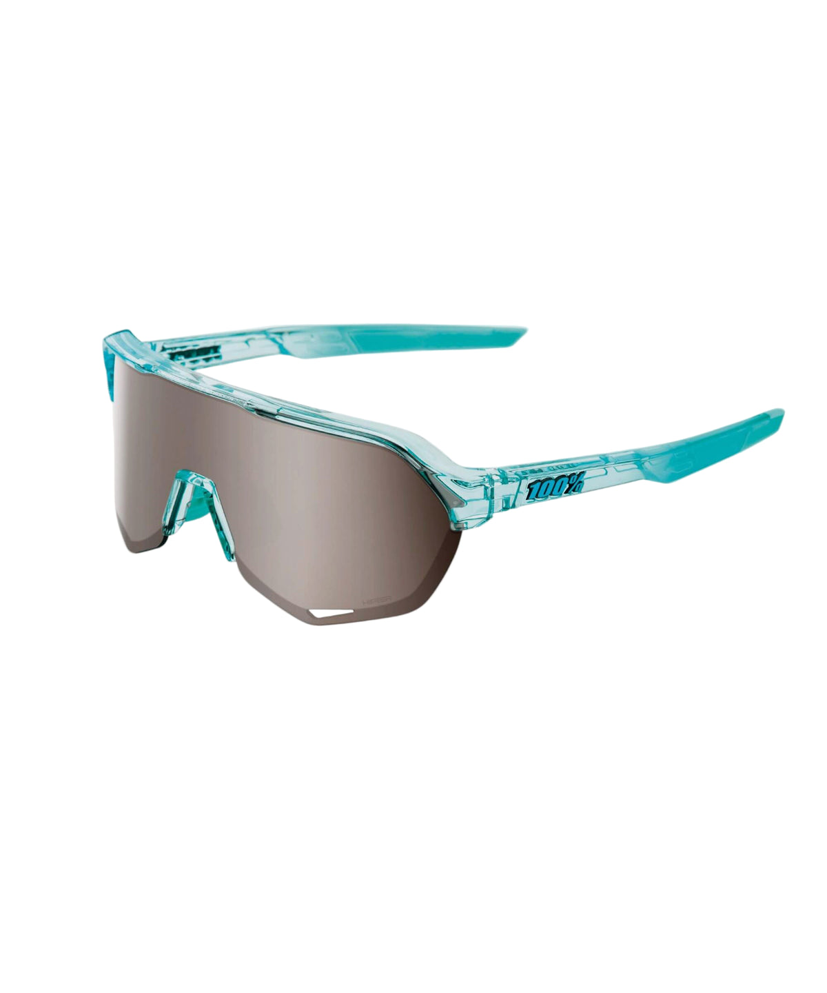 100% S2 Glasses Polished Translucent Mint / HiPER Silver