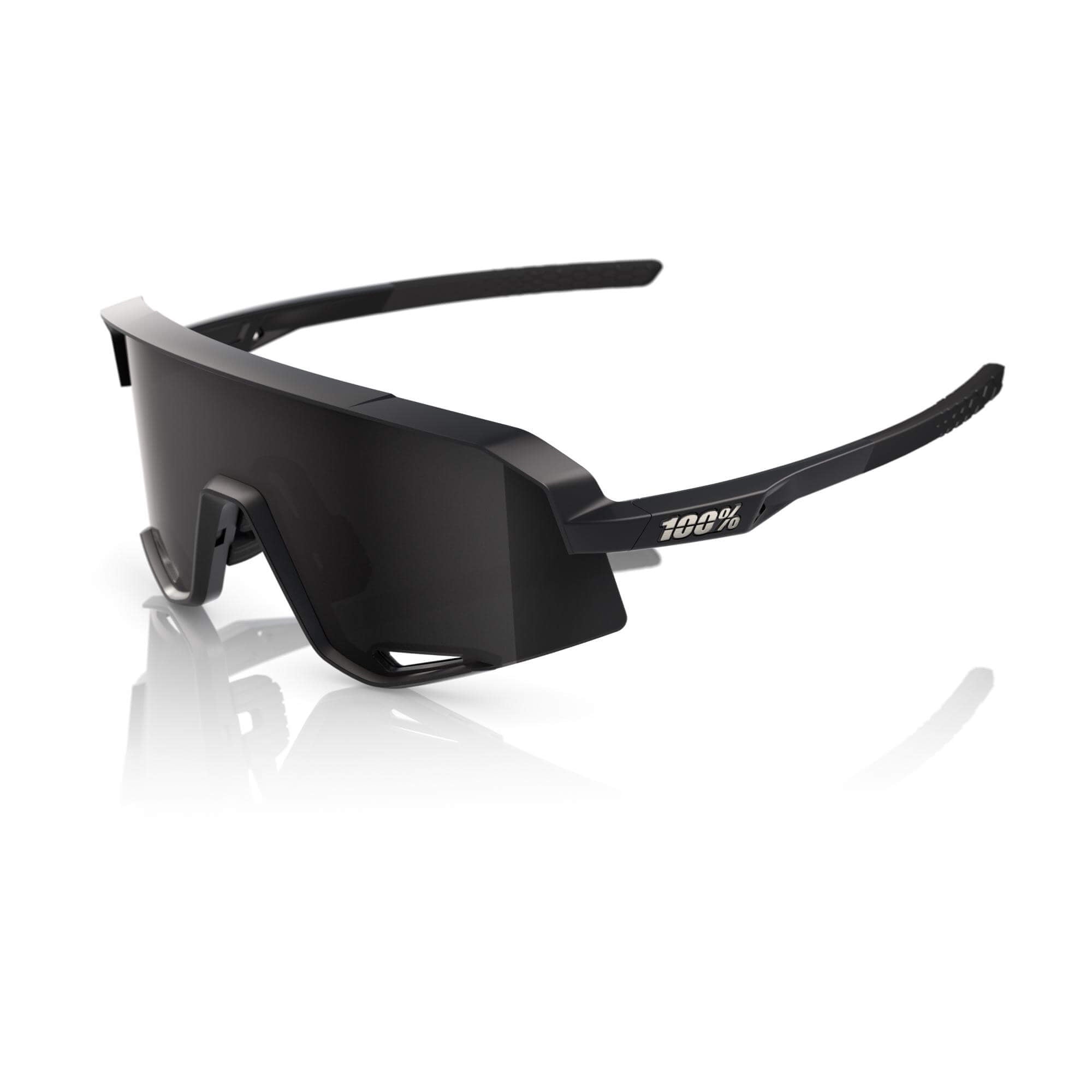 100% SLENDALE / Gloss Black / Photochromic Purple Mirror